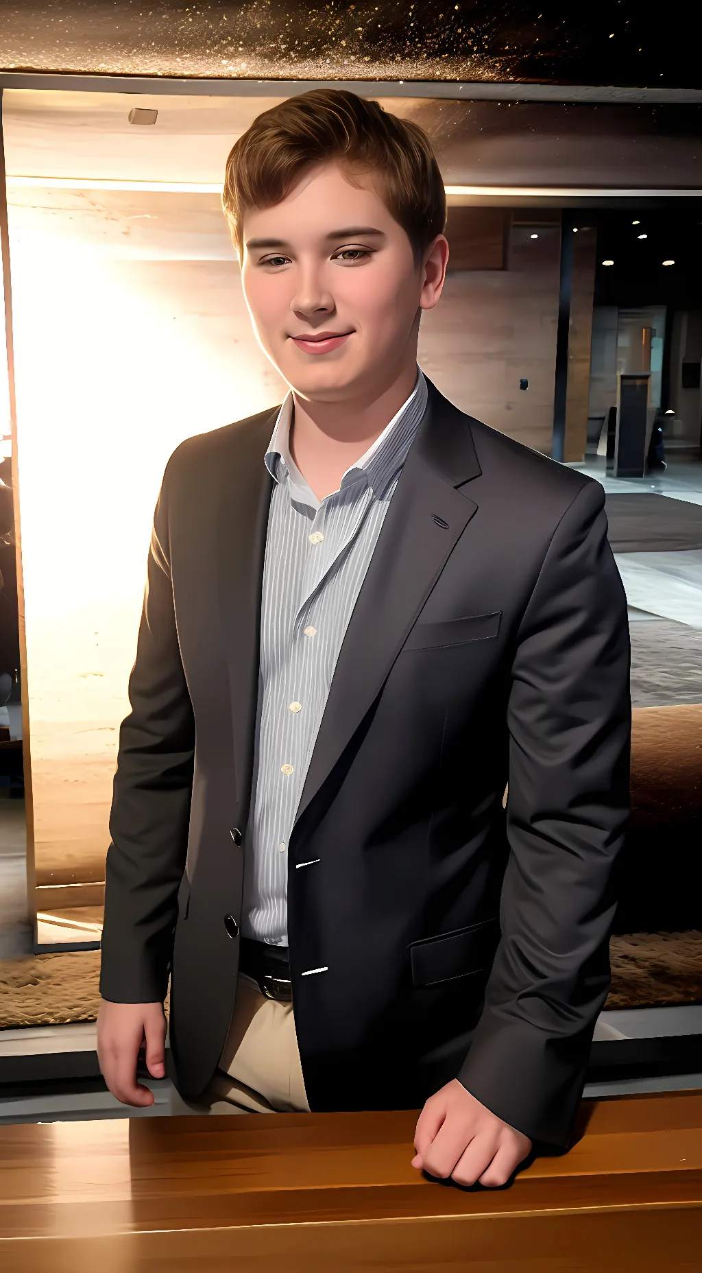 ai character: Ligma background