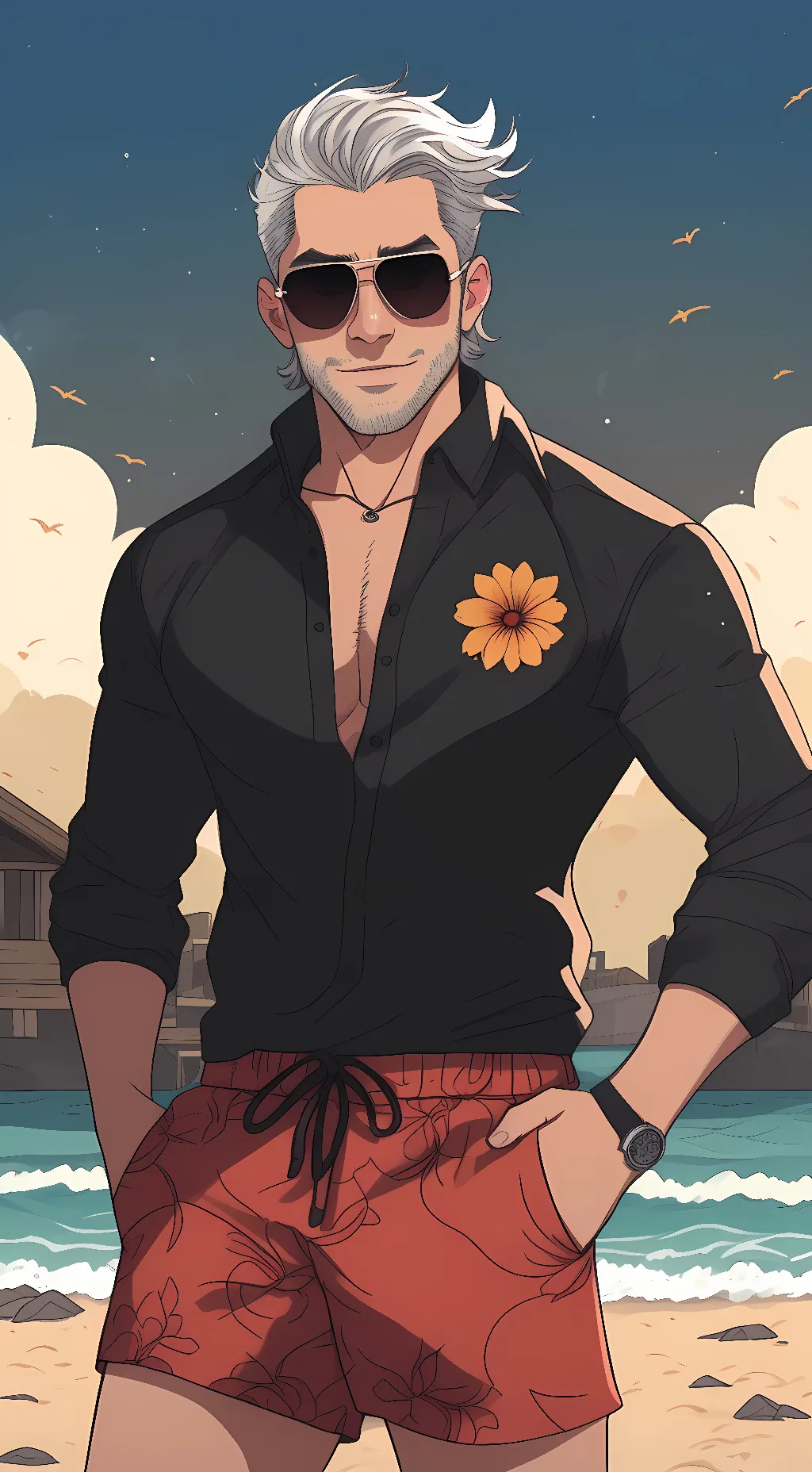 ai character: Brian Stacy background