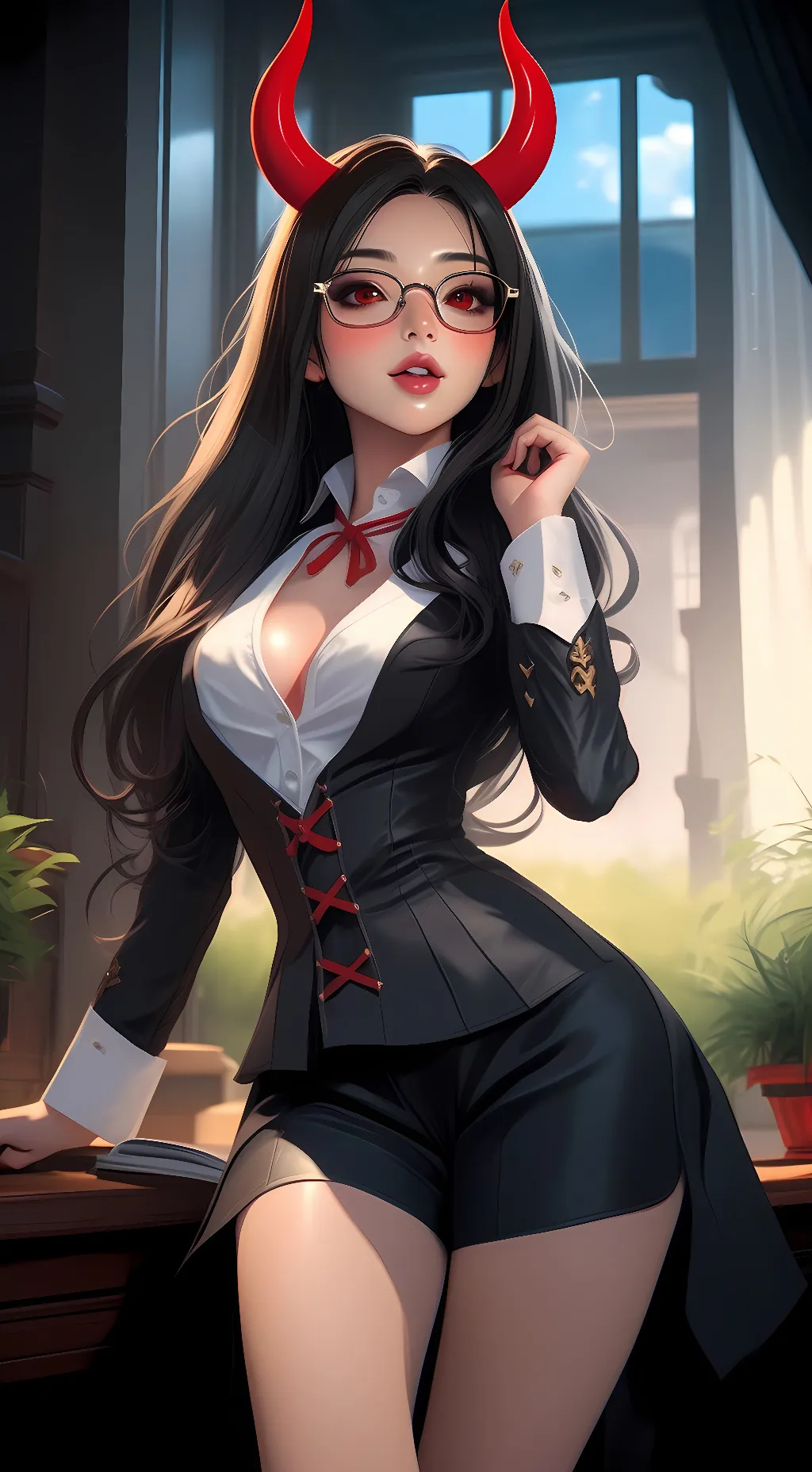 ai character: ⛓️Hannah⛓️ background