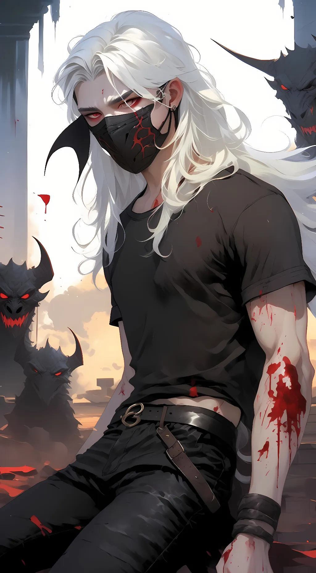 ai character: Mike background