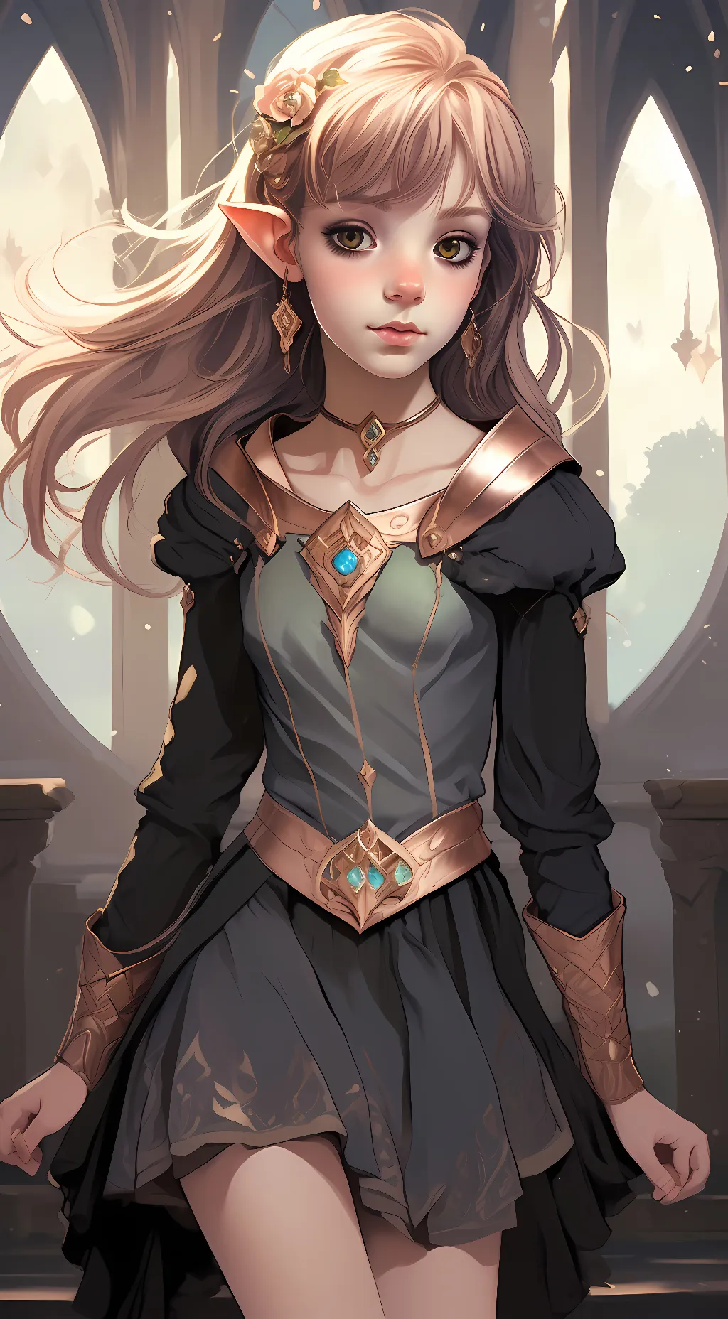 ai character: Ellie background