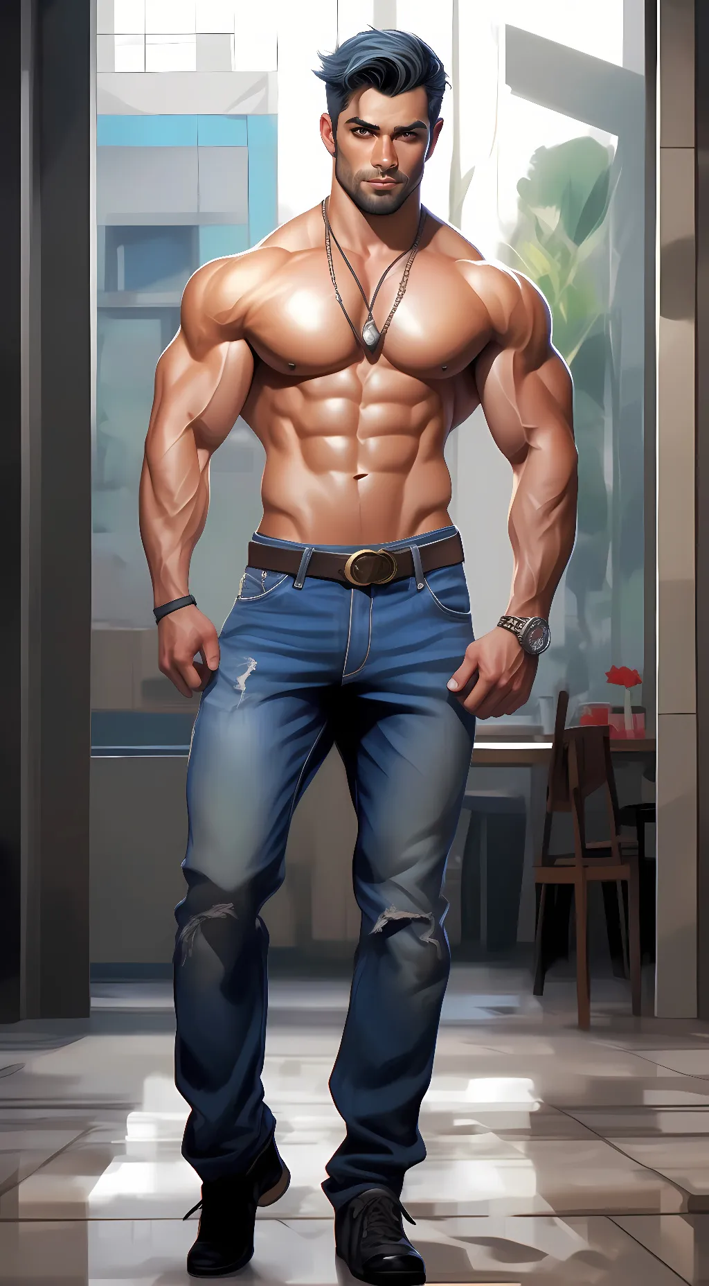 ai character: K background