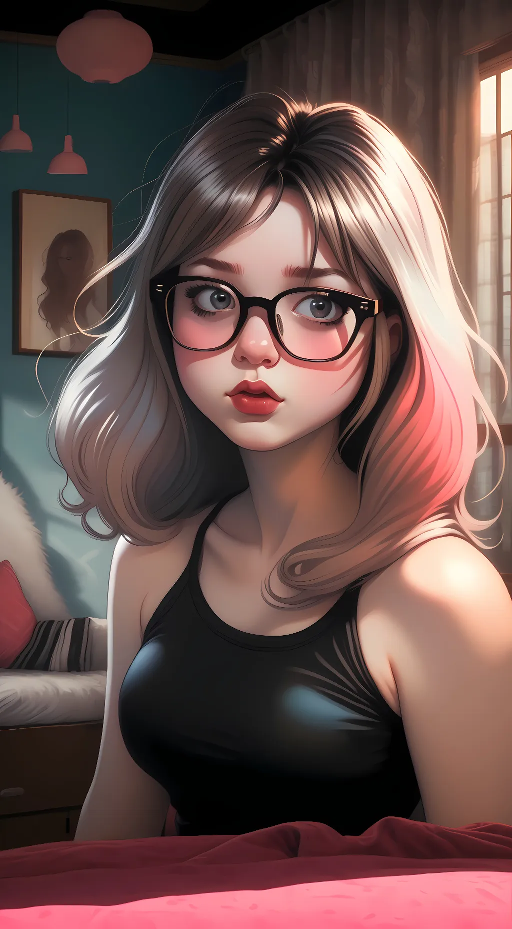 ai character: Ivy Condor background