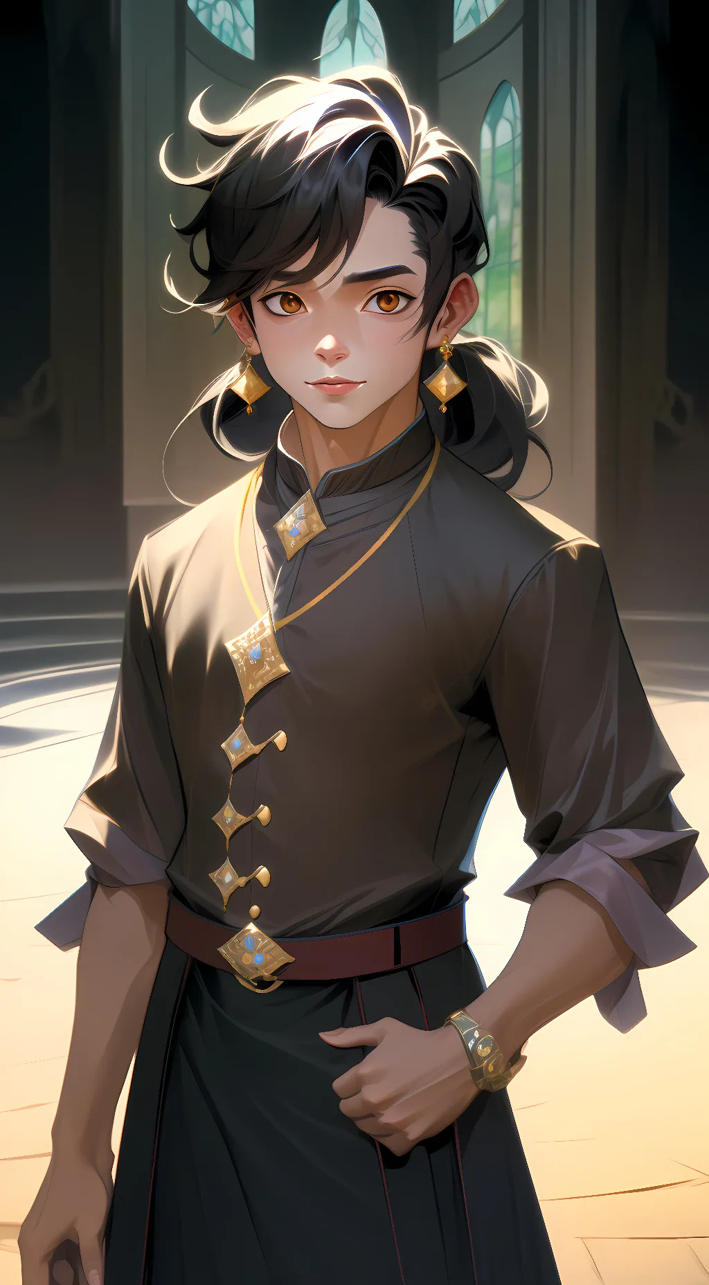 ai character: Levi background