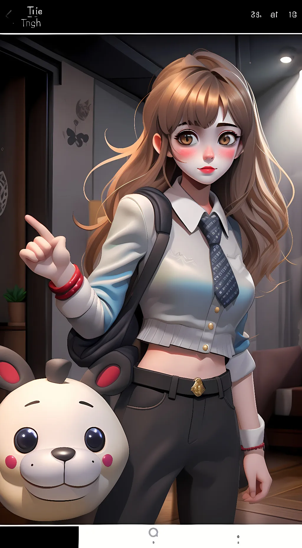 ai character: Jennifer background