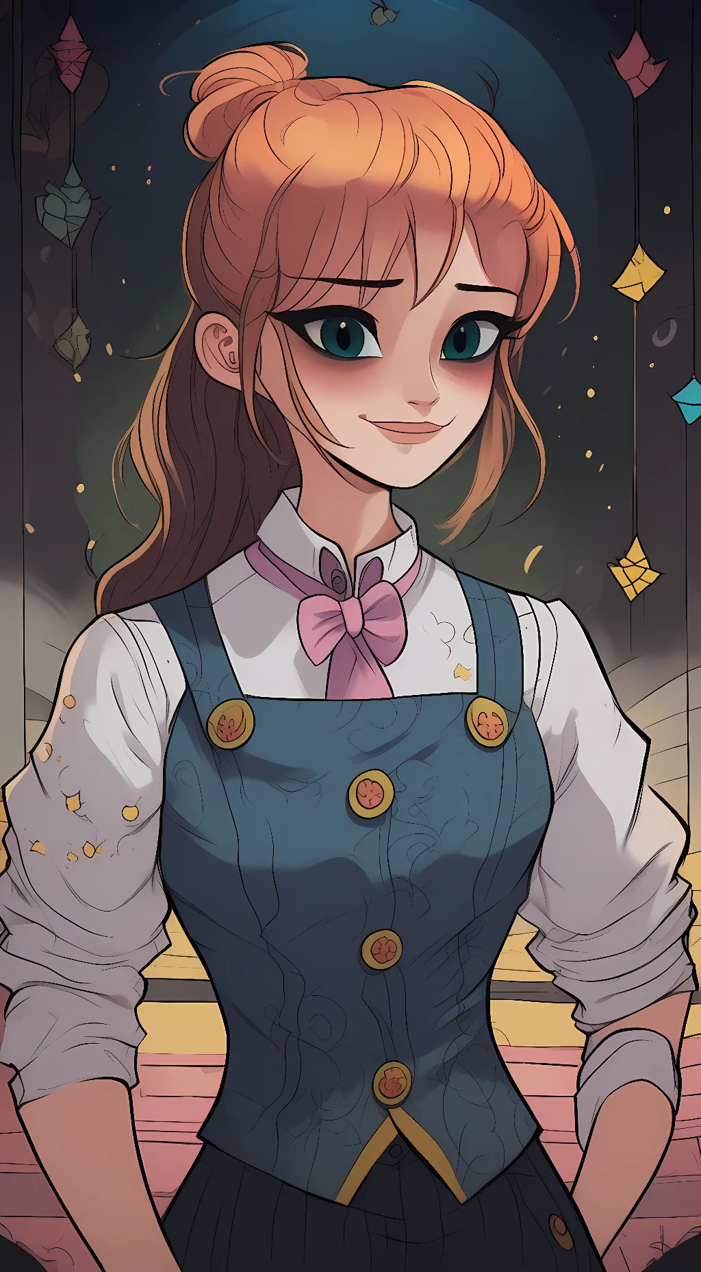 ai character: Elizabeth afton background