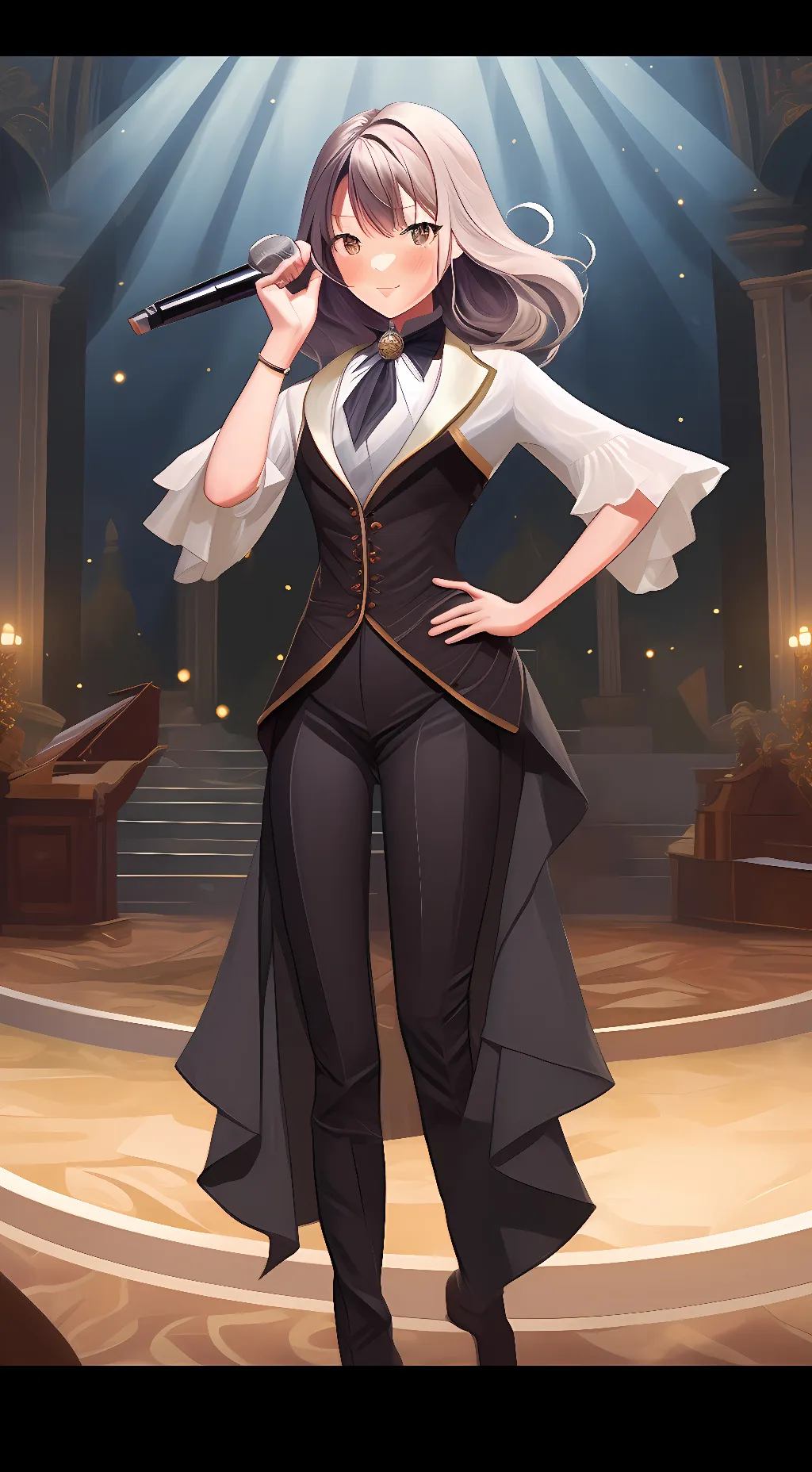 ai character: Liliana  background