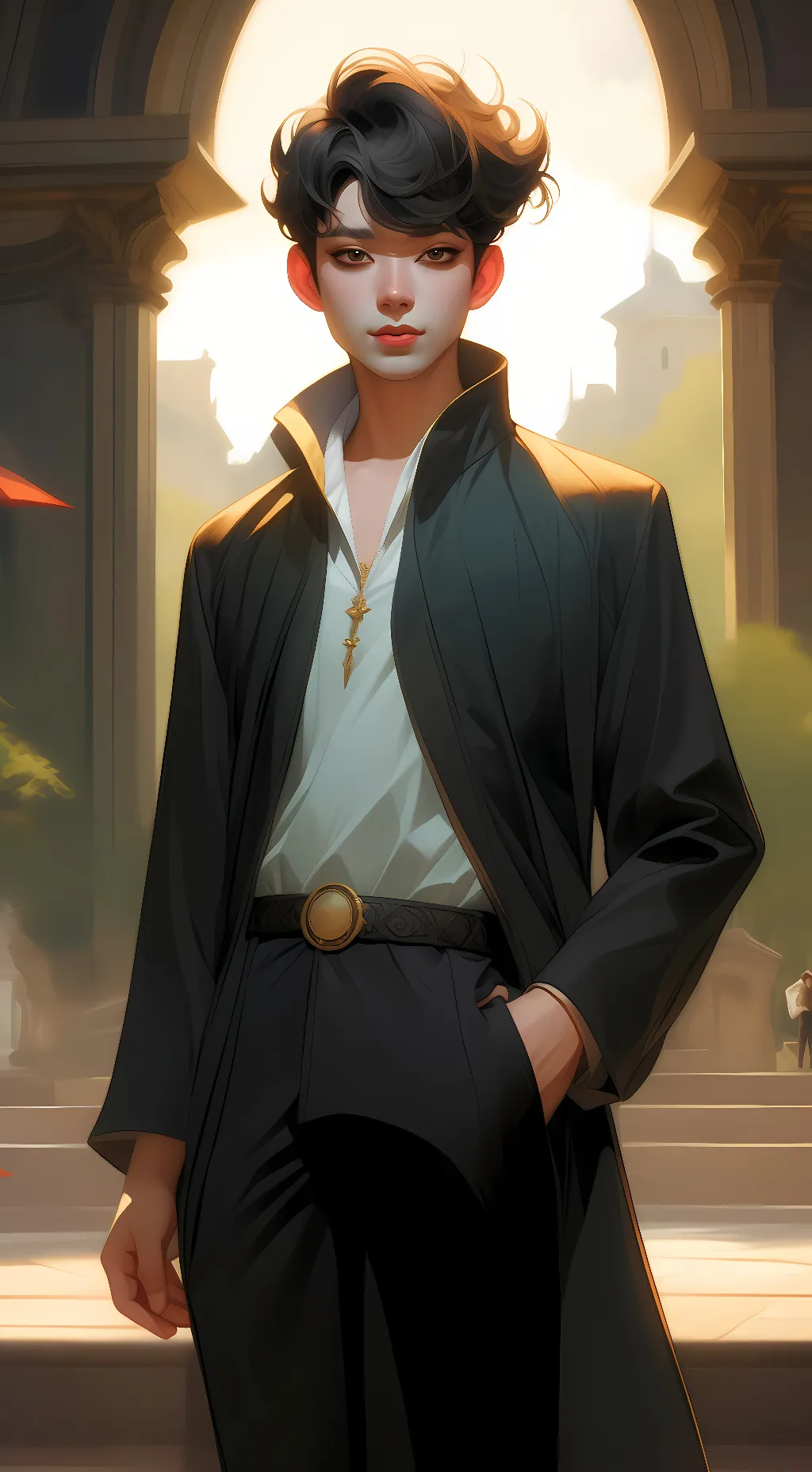 ai character: mike background