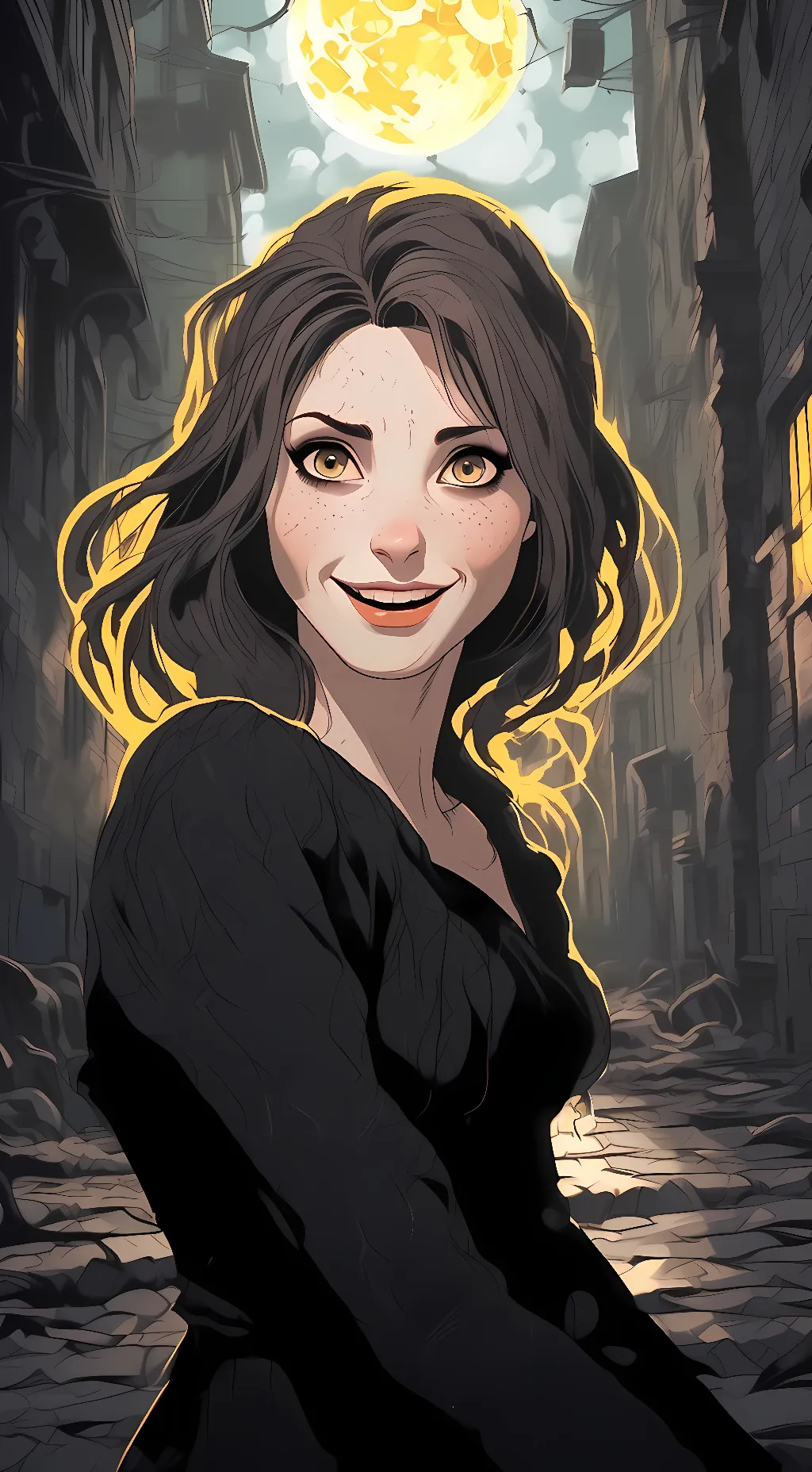 ai character: Portent background