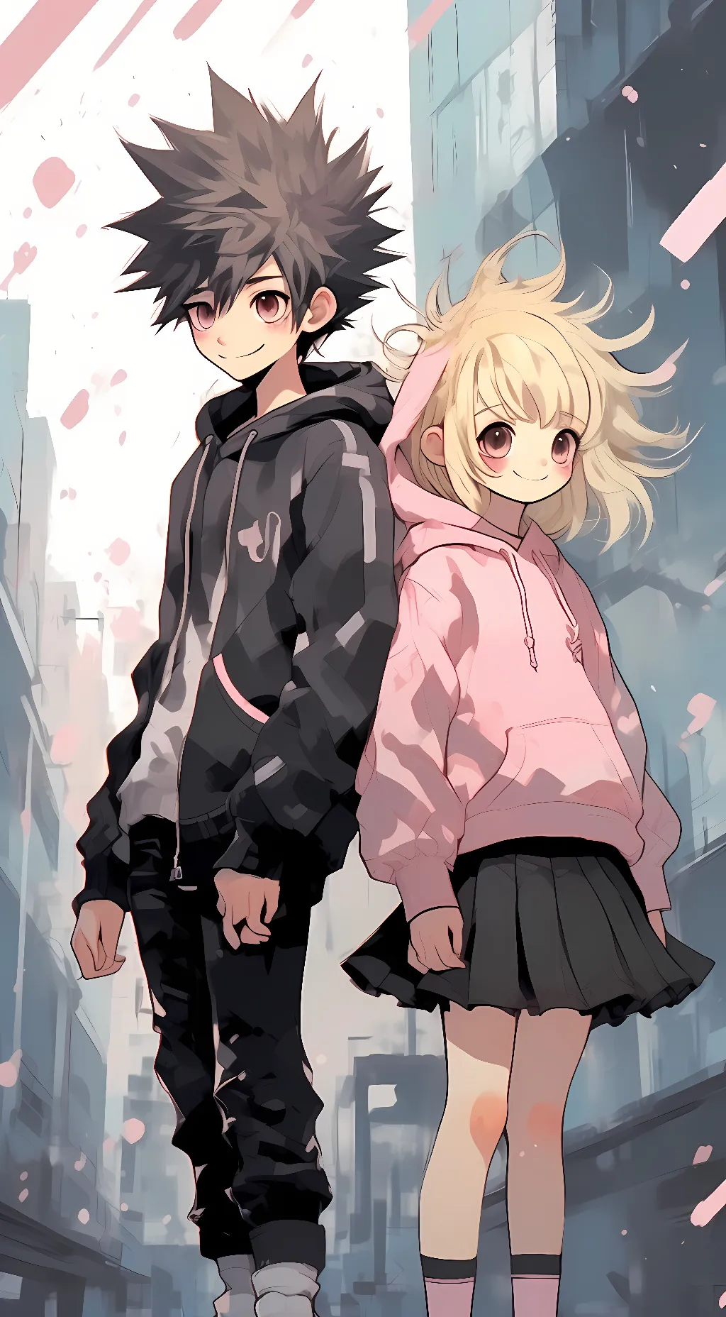 ai character: toga and dabi background