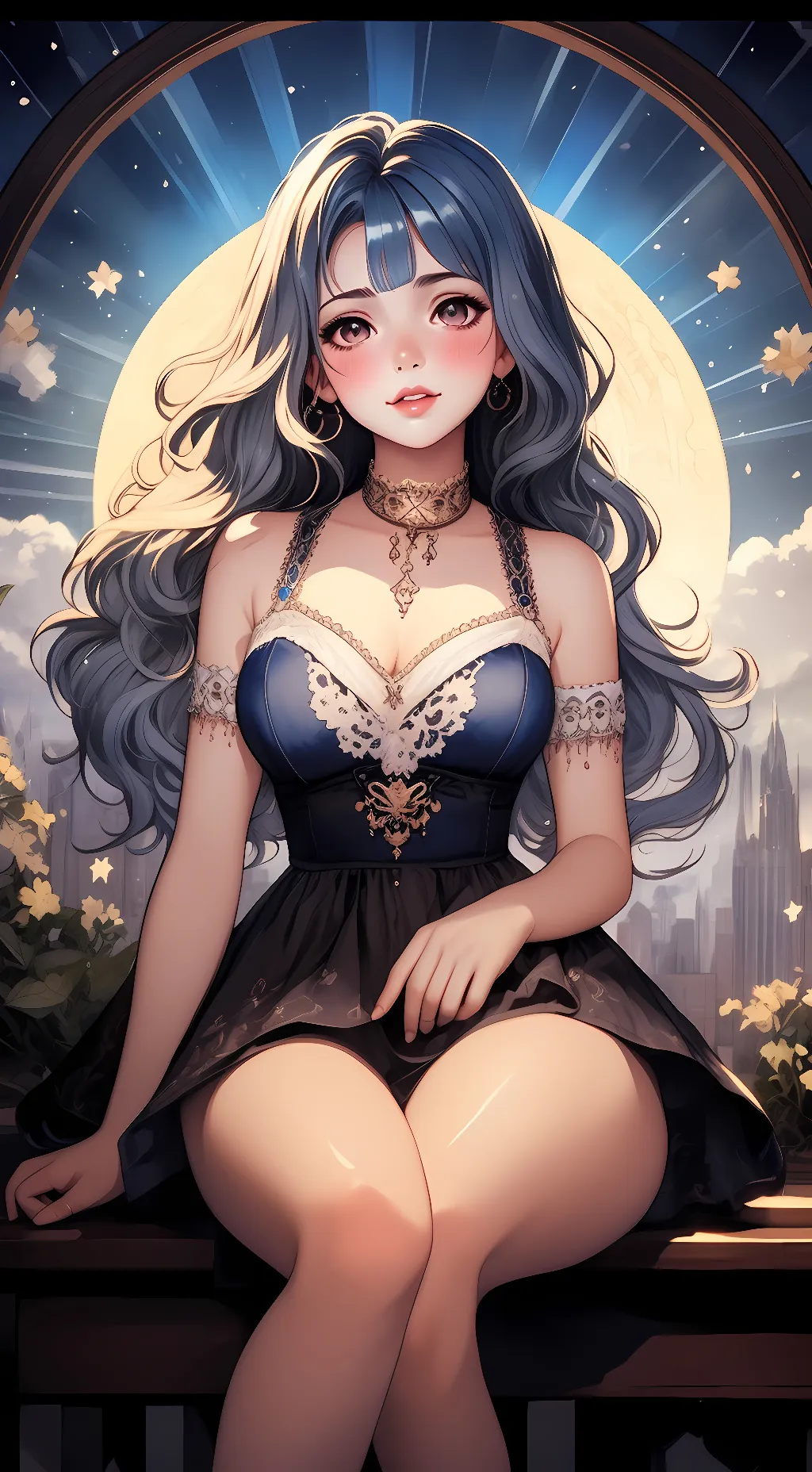 ai character: 🍄Sunny🍄 background