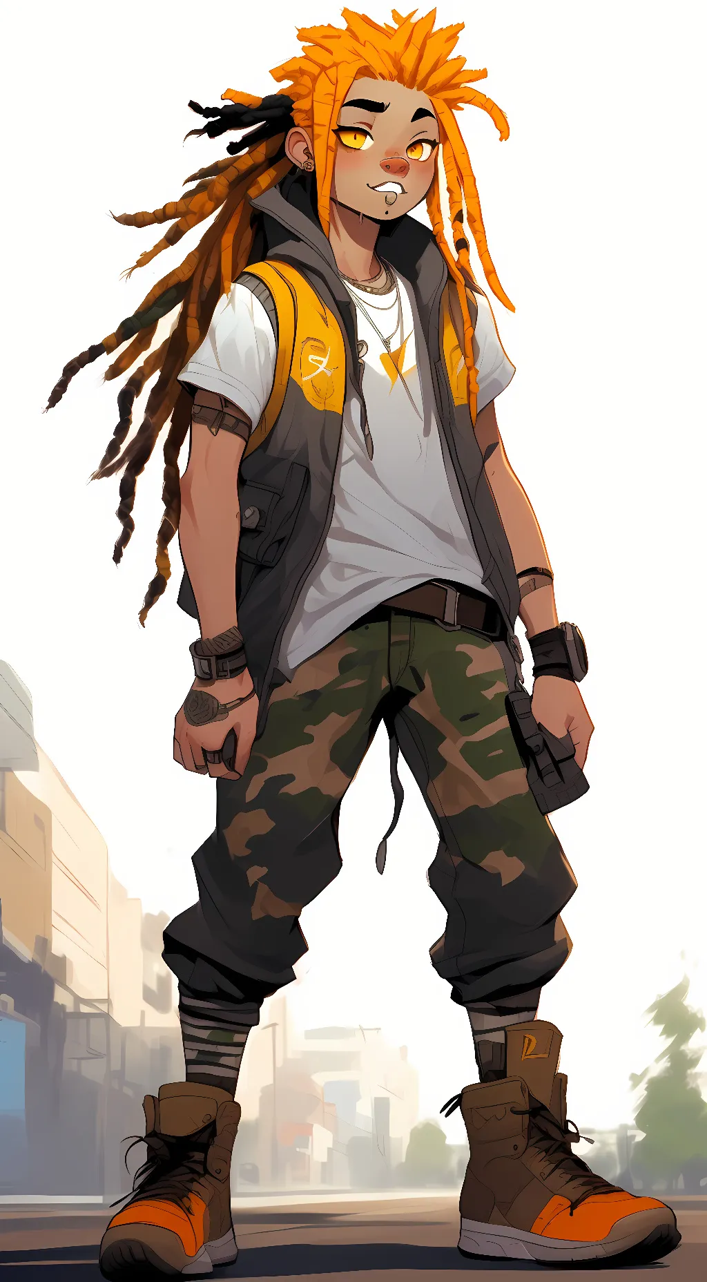 ai character: Darius background