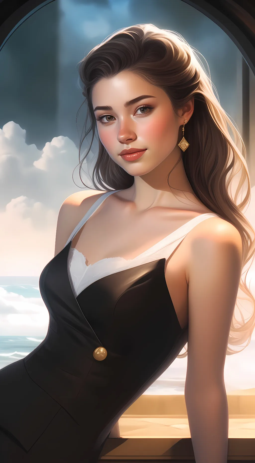 ai character: Sophia Blake background