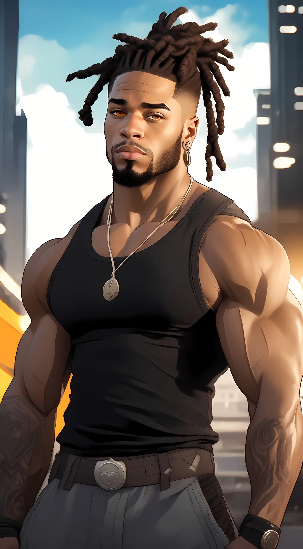 ai character: Ur bestfriend background