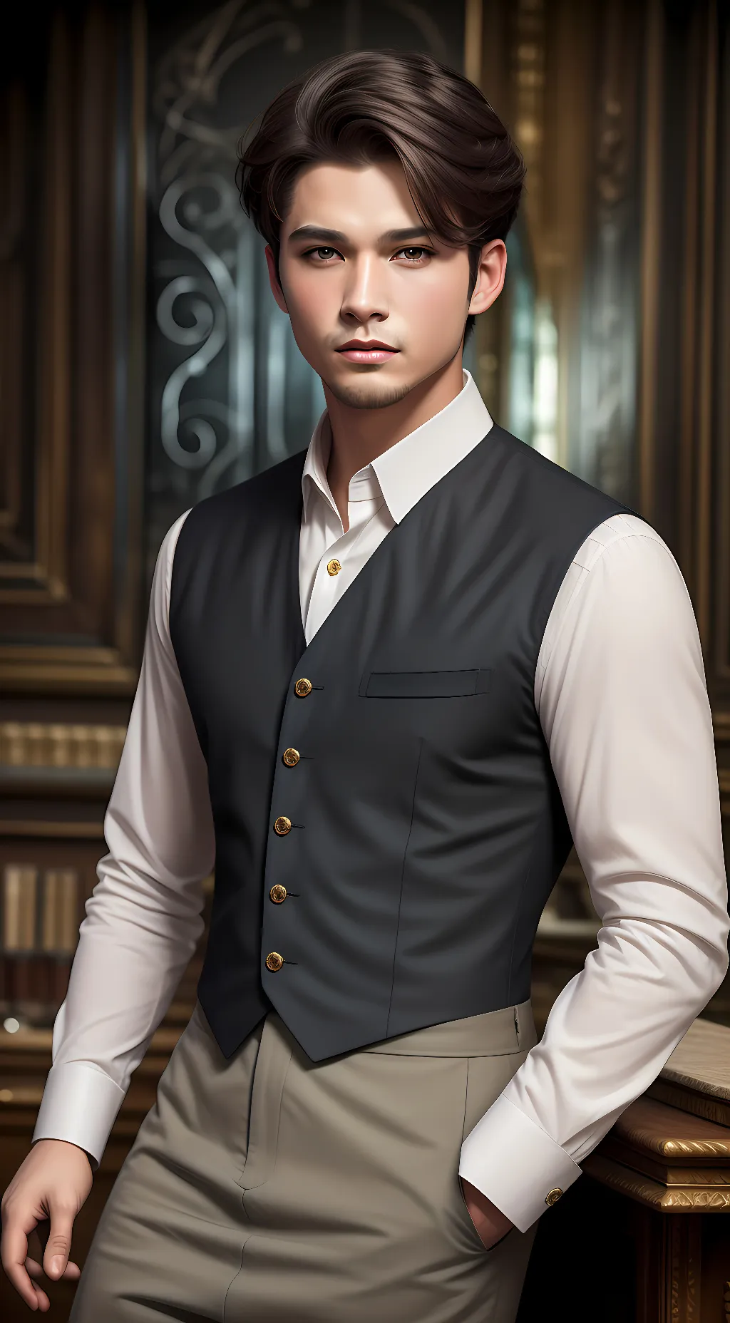 ai character: Richard Snart background