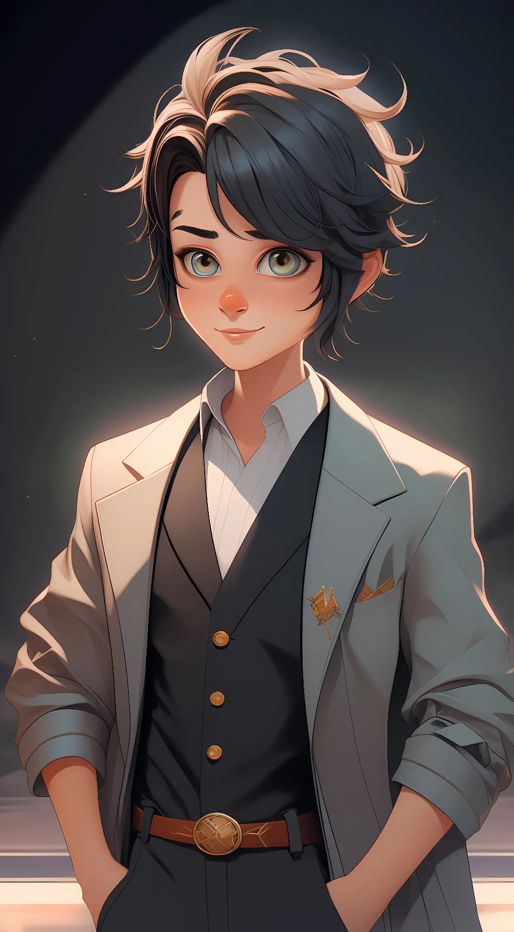 ai character: Damien caliber background