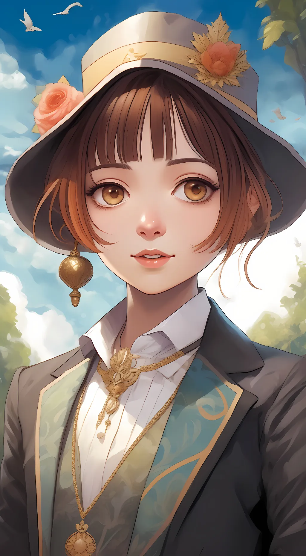 ai character: Allyson  background