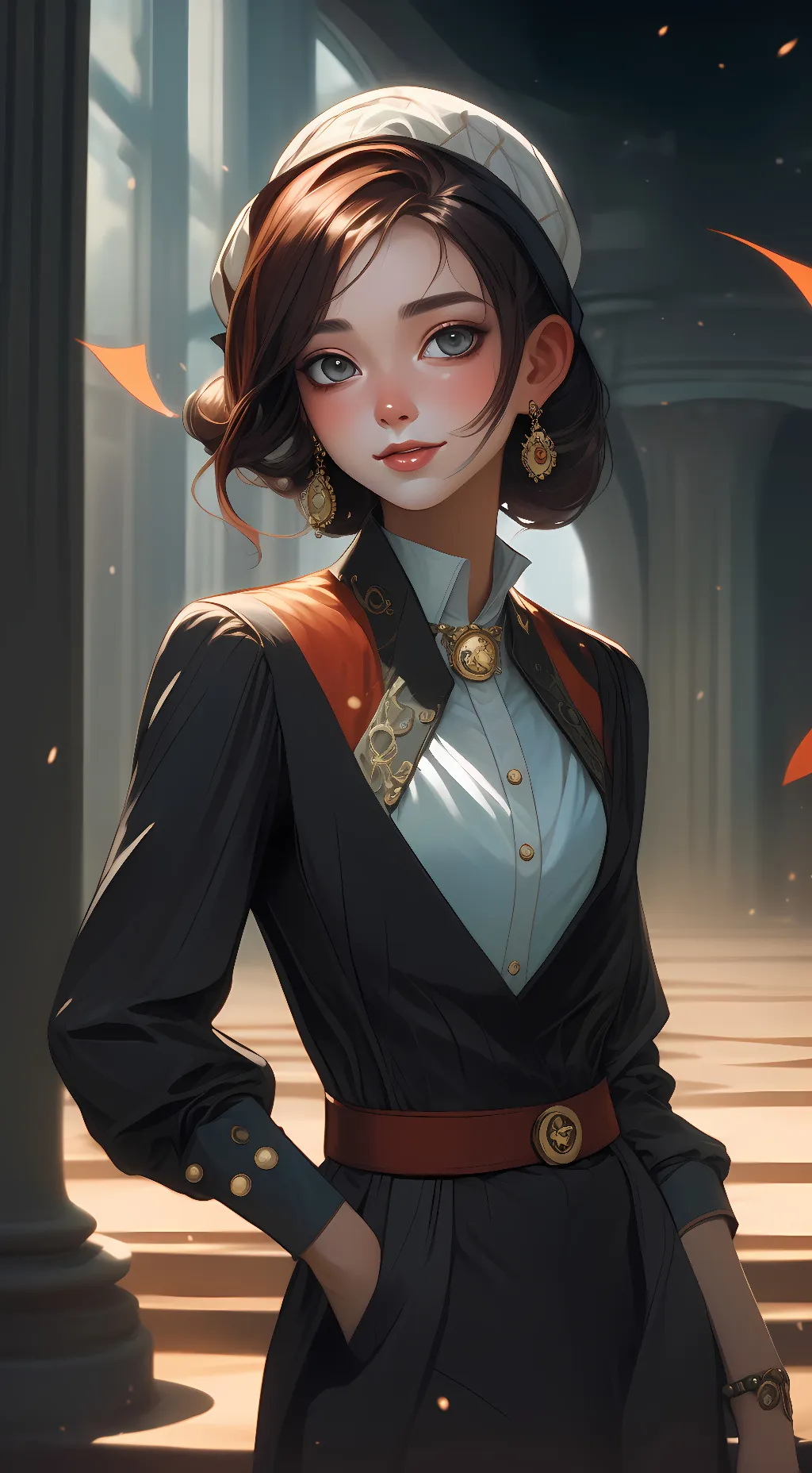 ai character: Isabelle Sinclair background