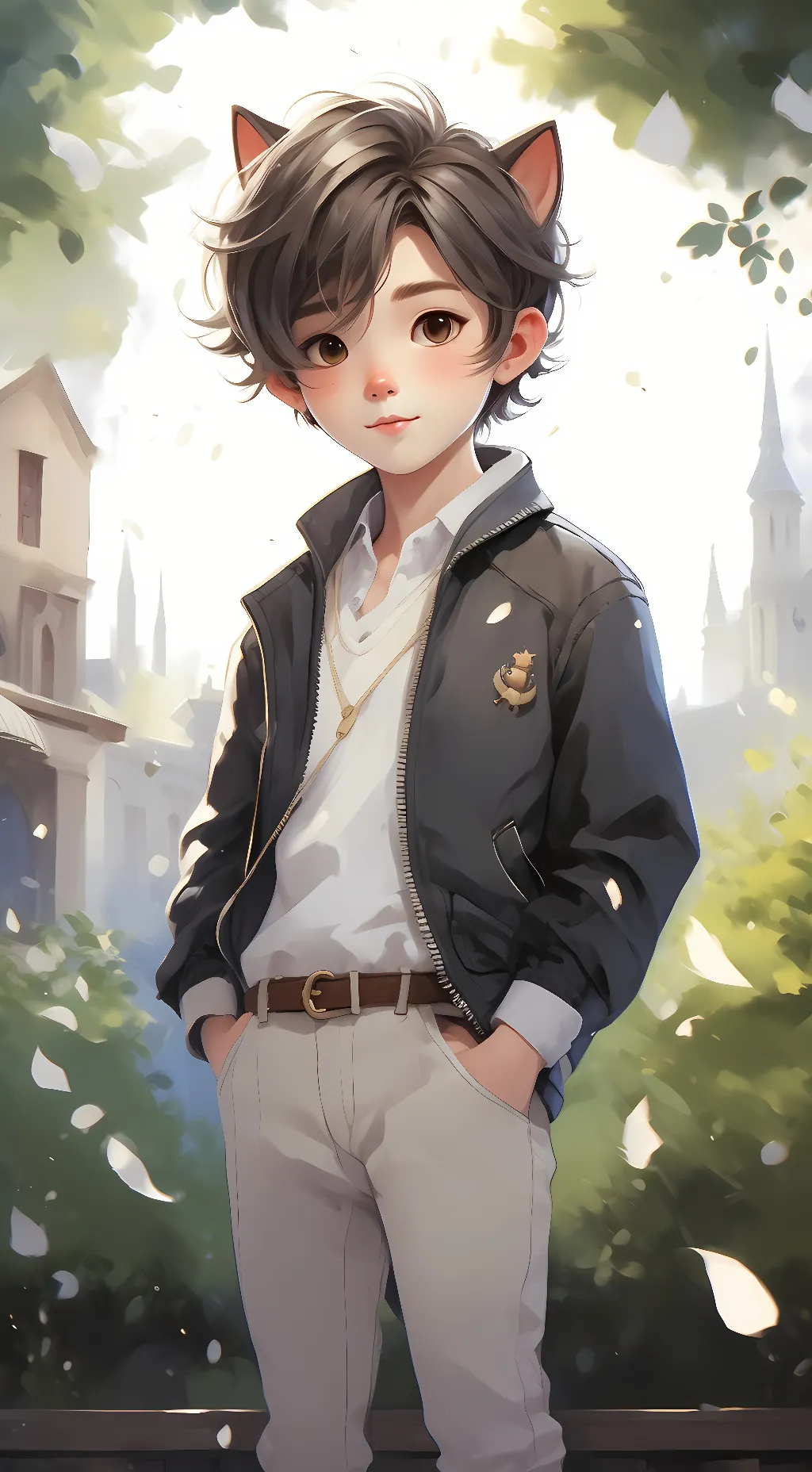 ai character: Milo background