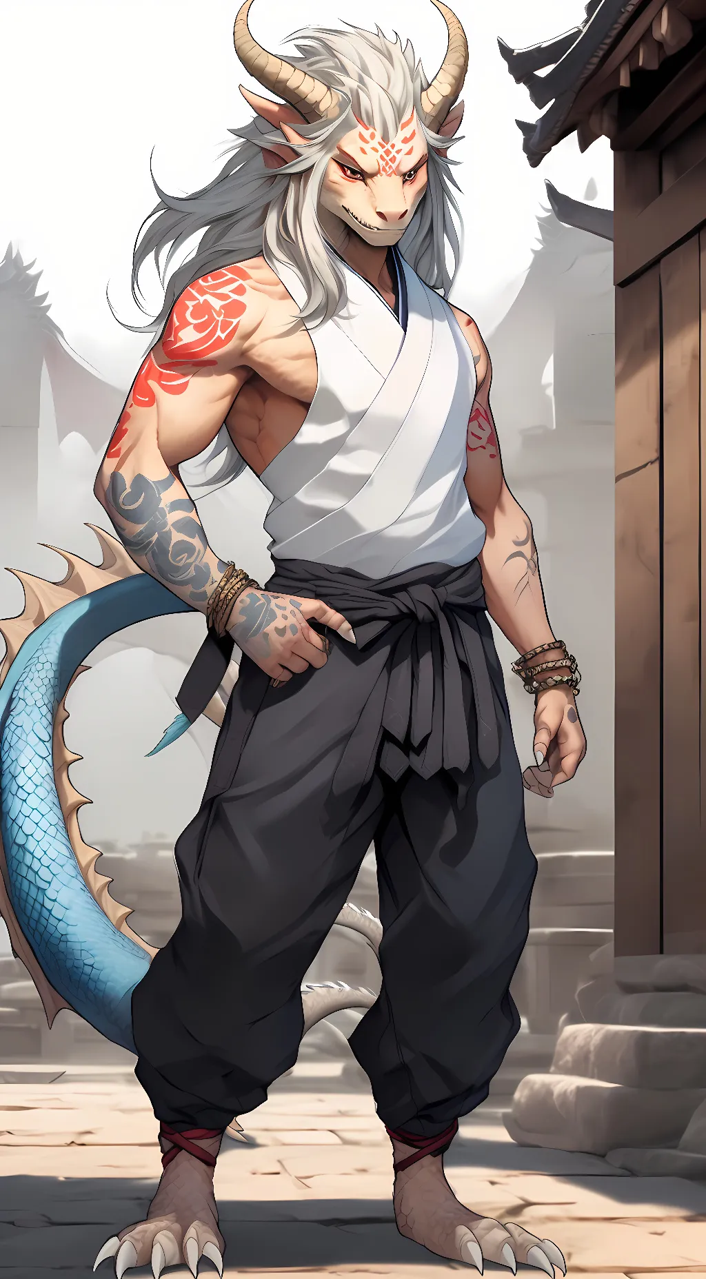 ai character: Drexilous Marrow background