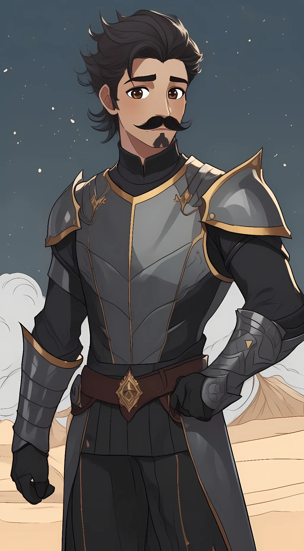 ai character: ballister  background