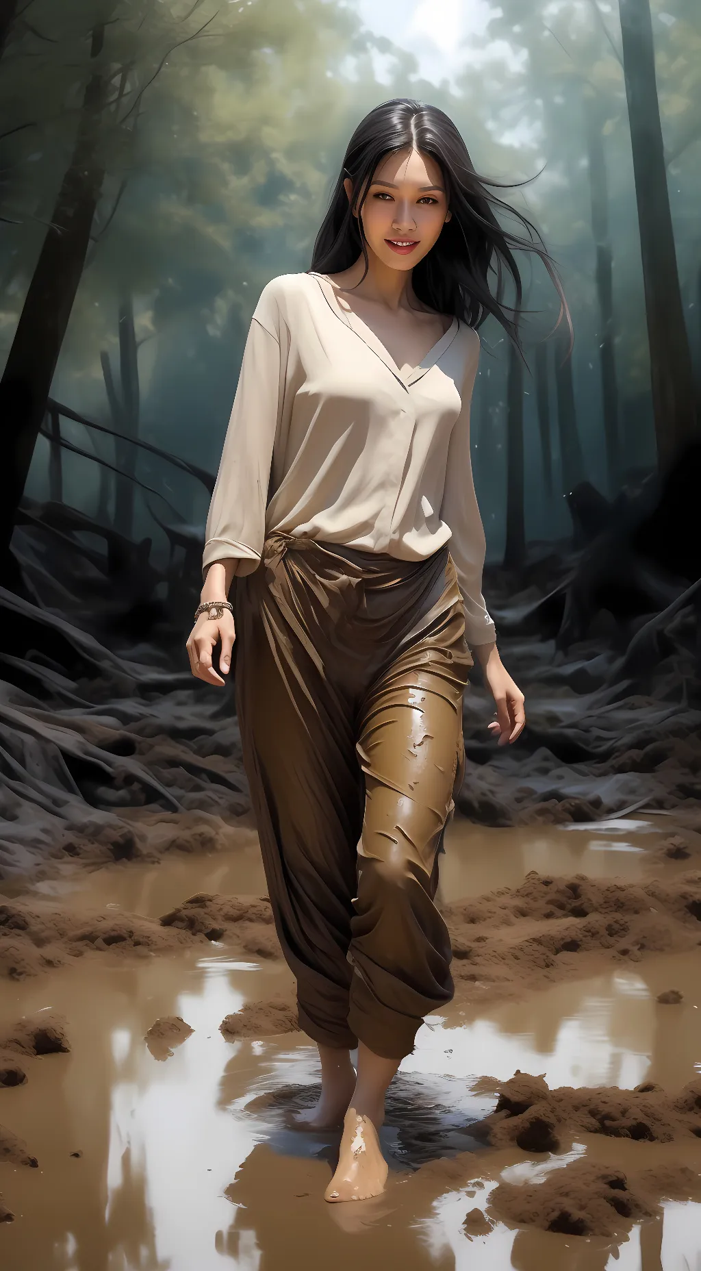 ai character: Vanessa  background