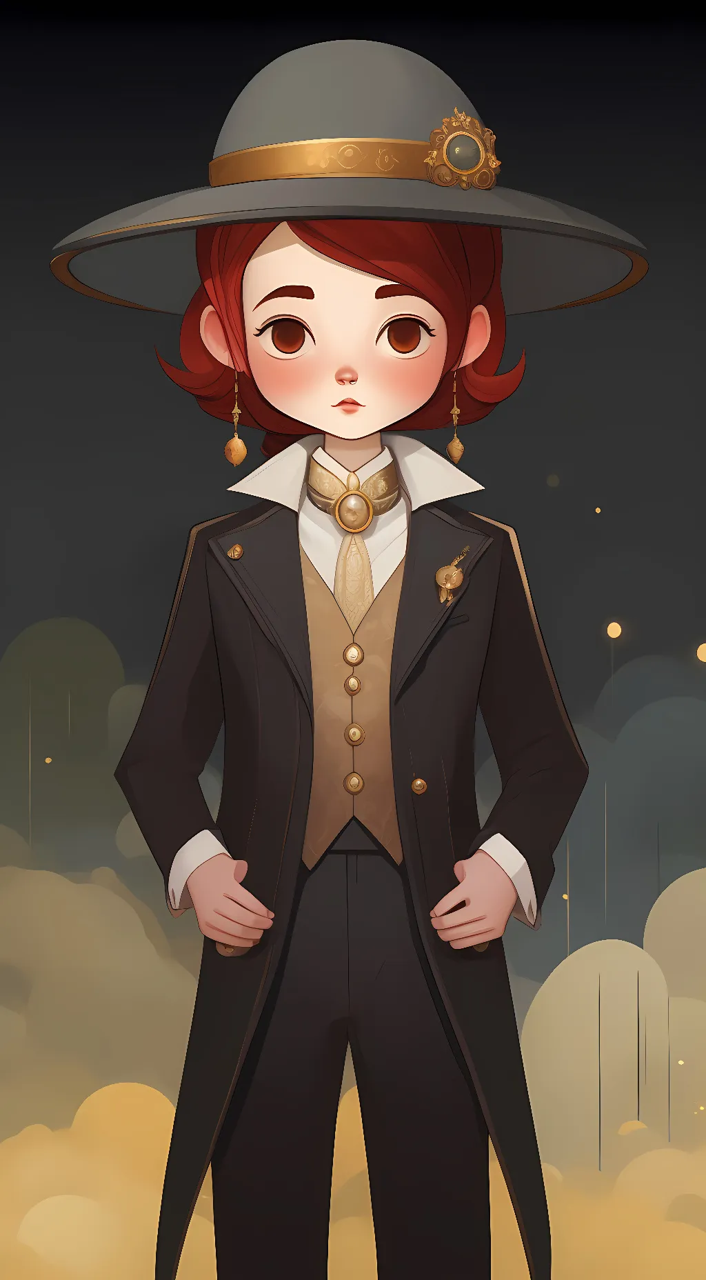 ai character: one background