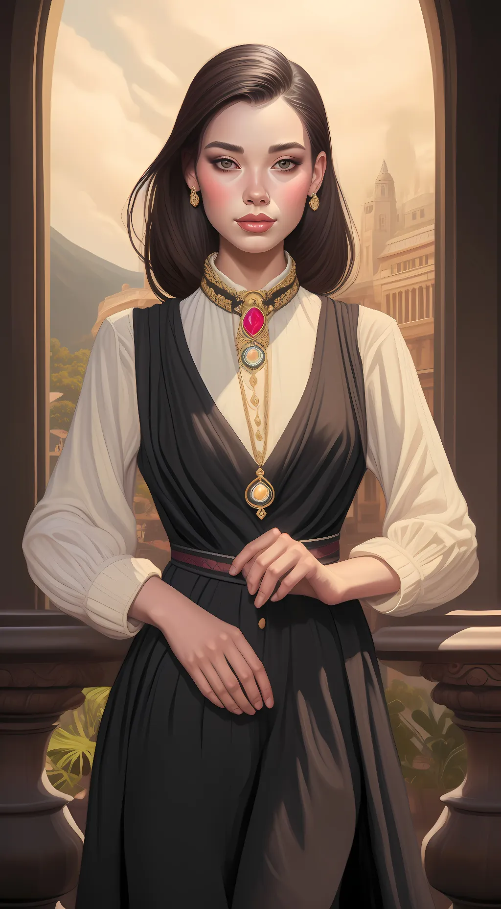 ai character: Baby background