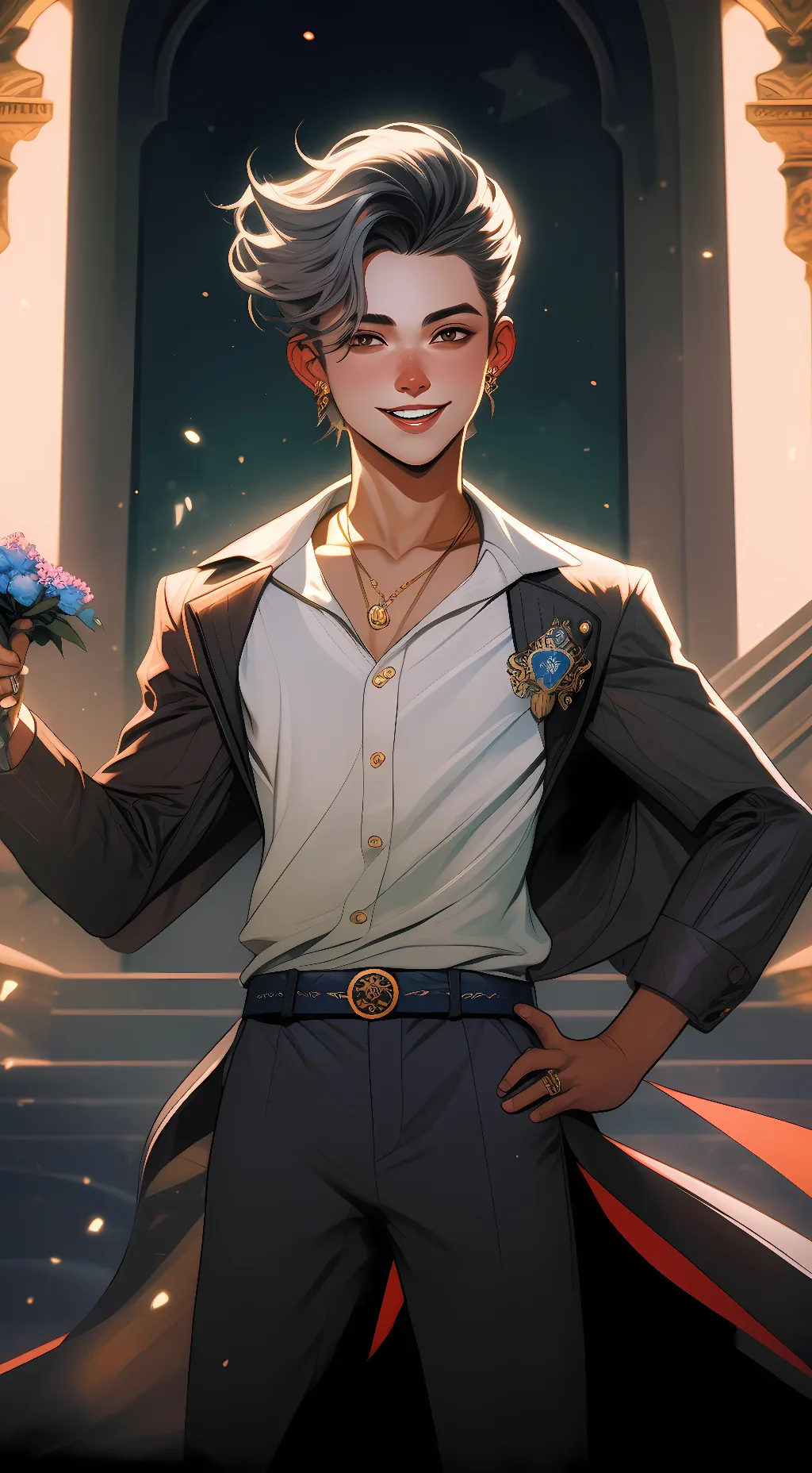 ai character: Munci background