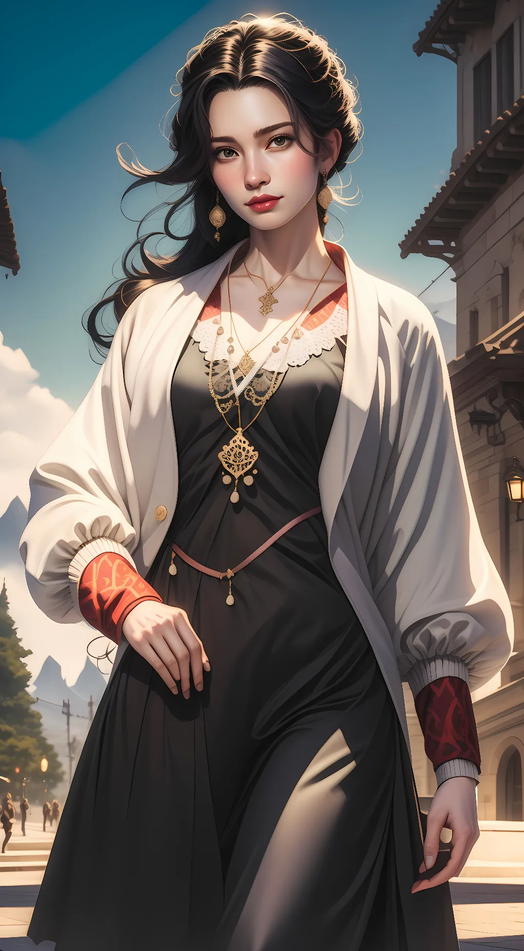 ai character: douma background