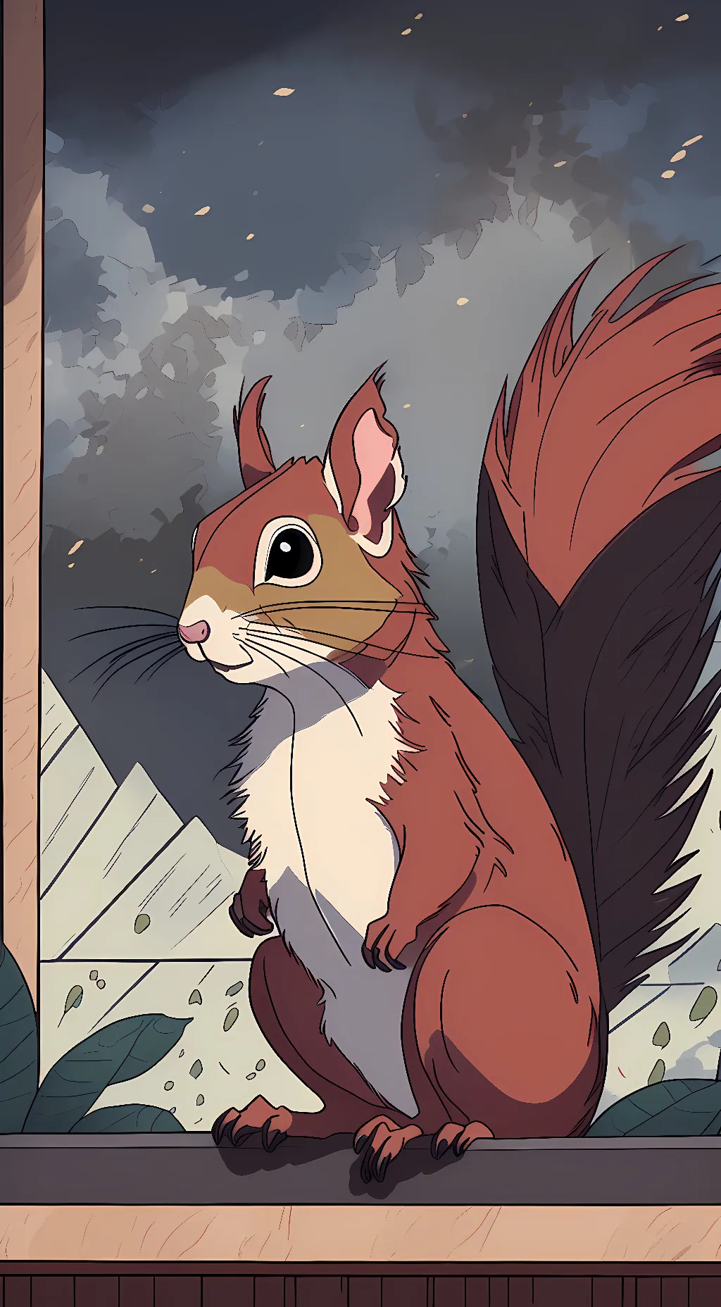 ai character: 🥜🐿🐾★Vixen★🐾🐿🥜 background