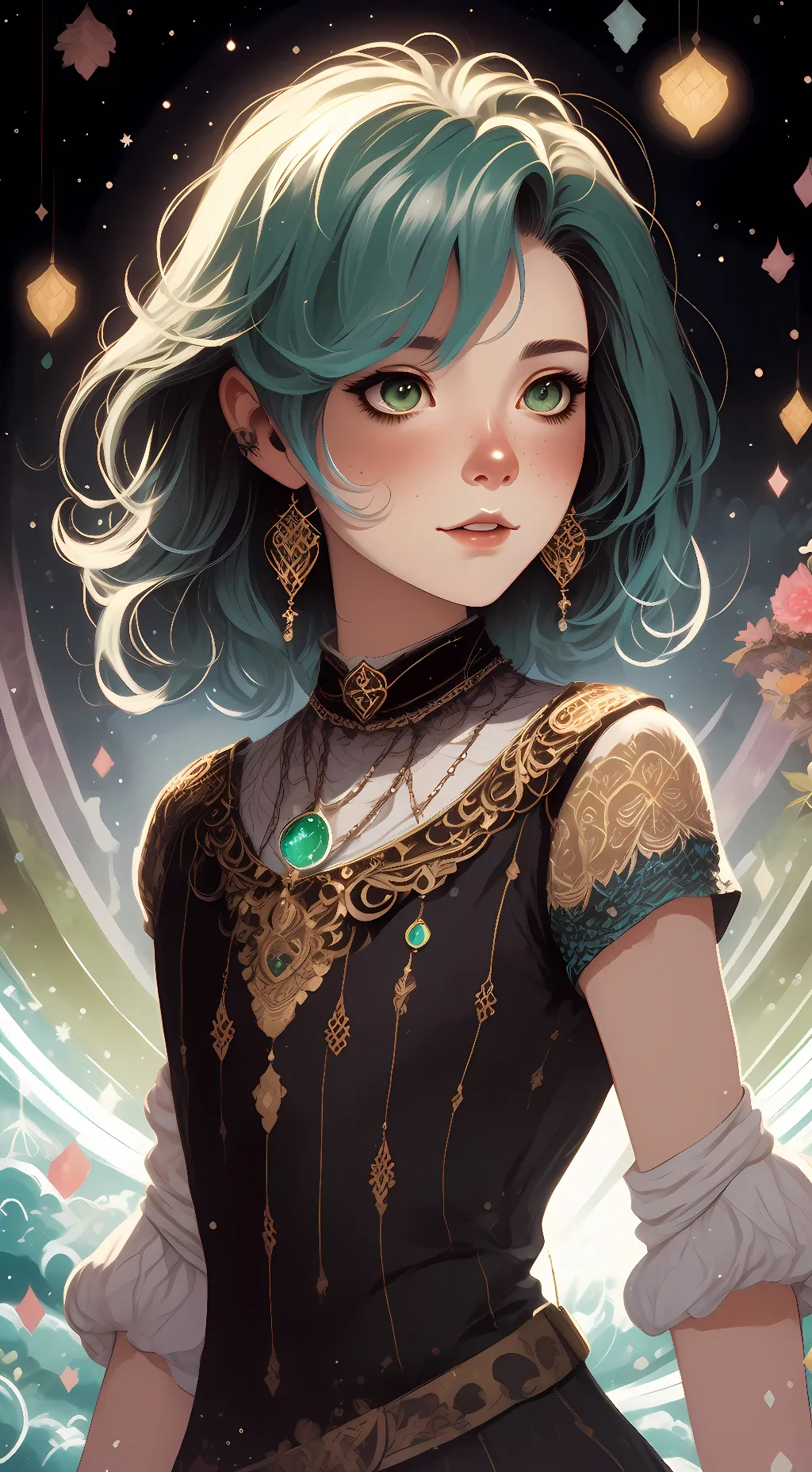 ai character: Izumi background