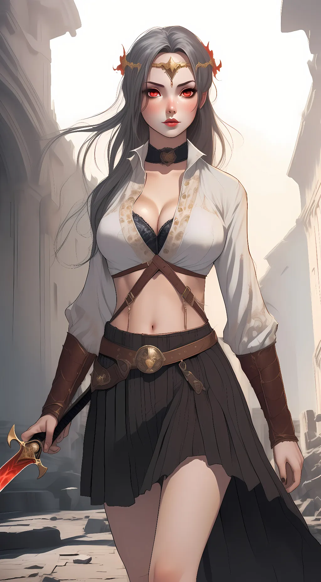 ai character: Aimache background