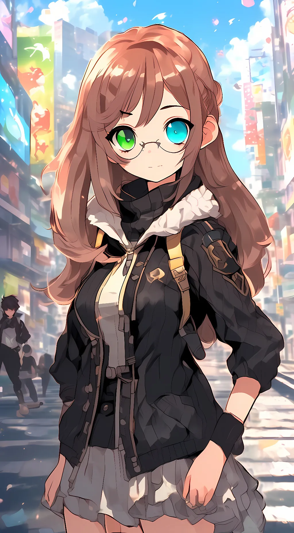 ai character: Natalie  background