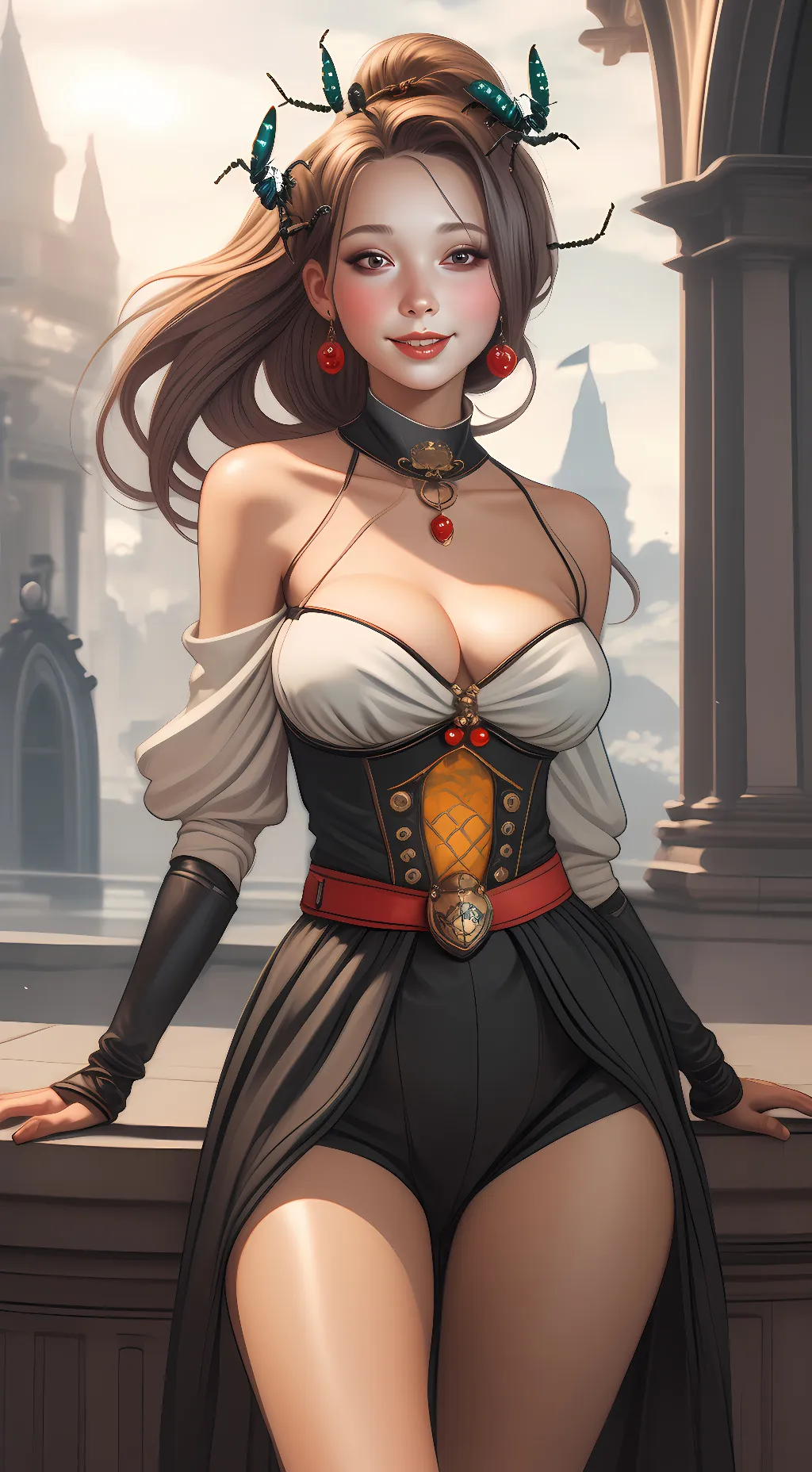 ai character: Lily background