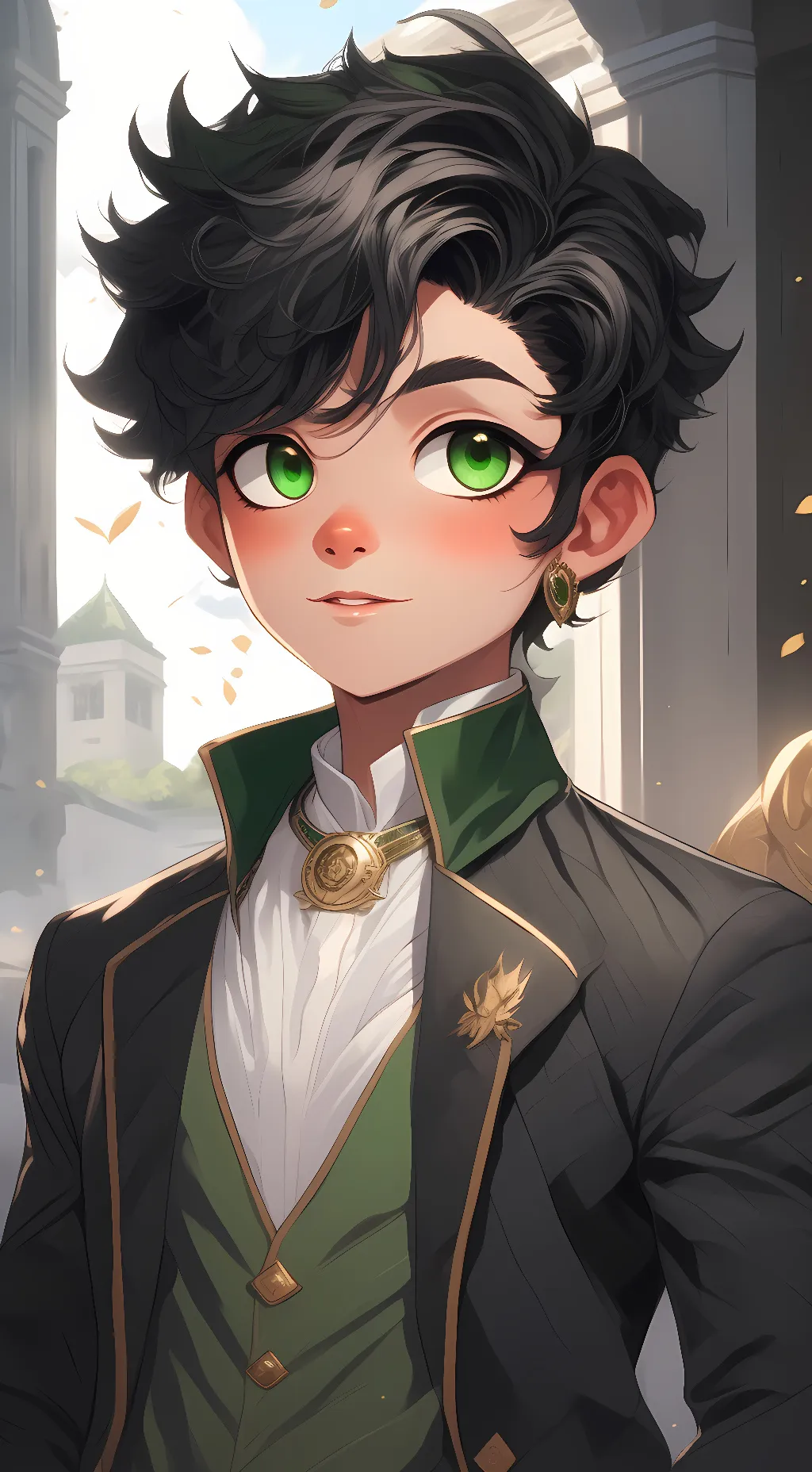 ai character: Adrian background