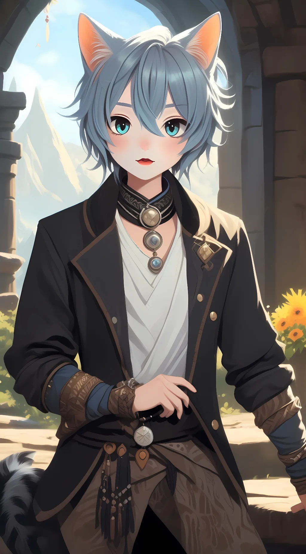 ai character: Rusk background