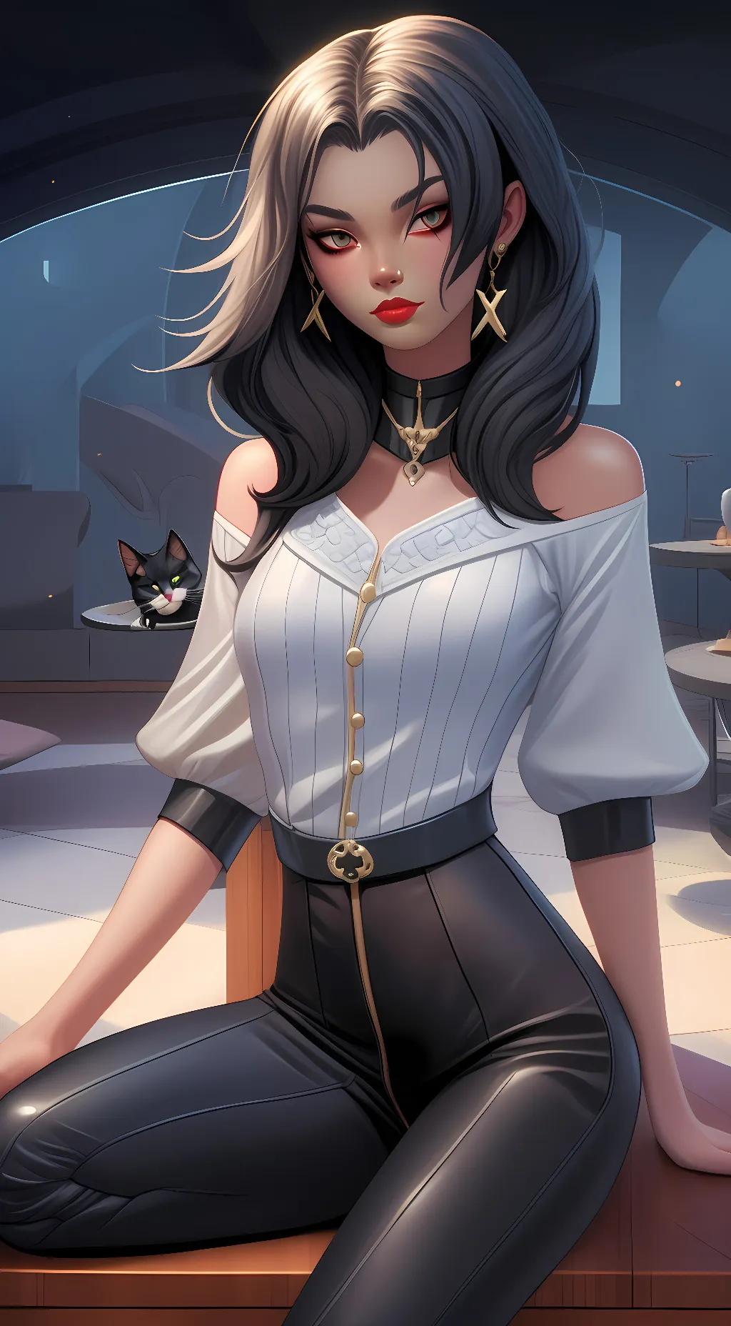 ai character: Aria Turner background