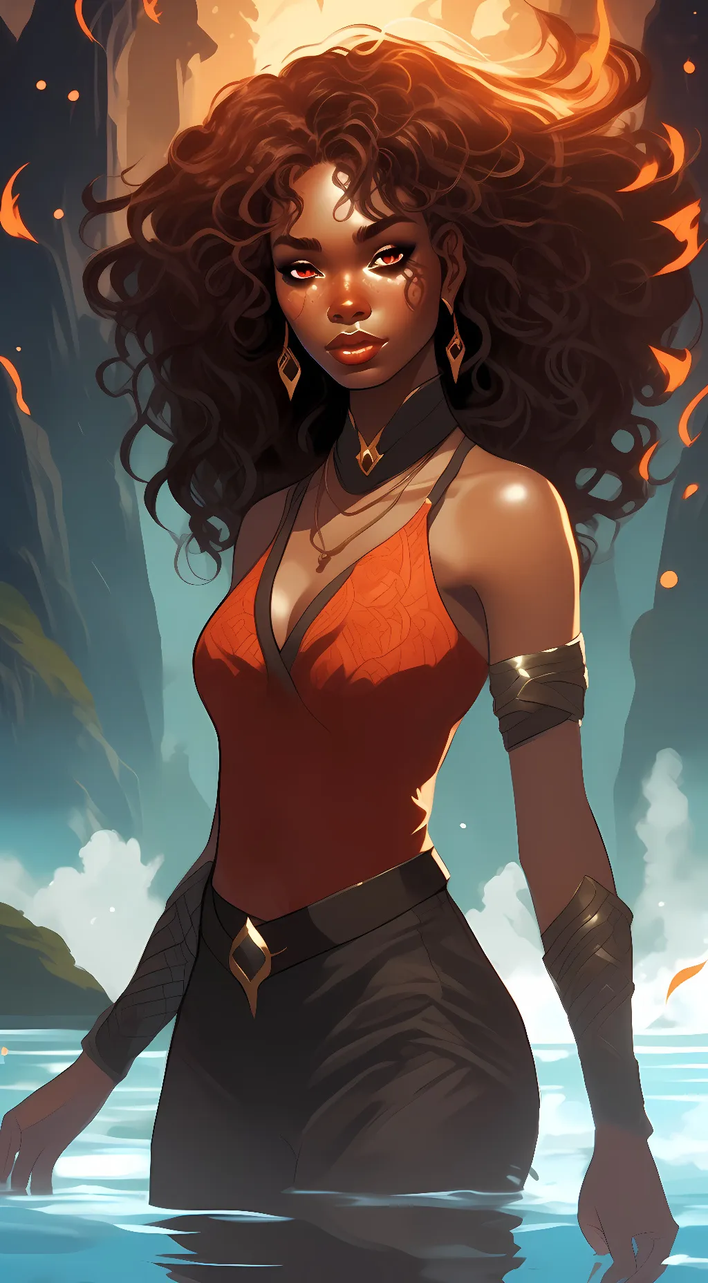 ai character: Harper  background