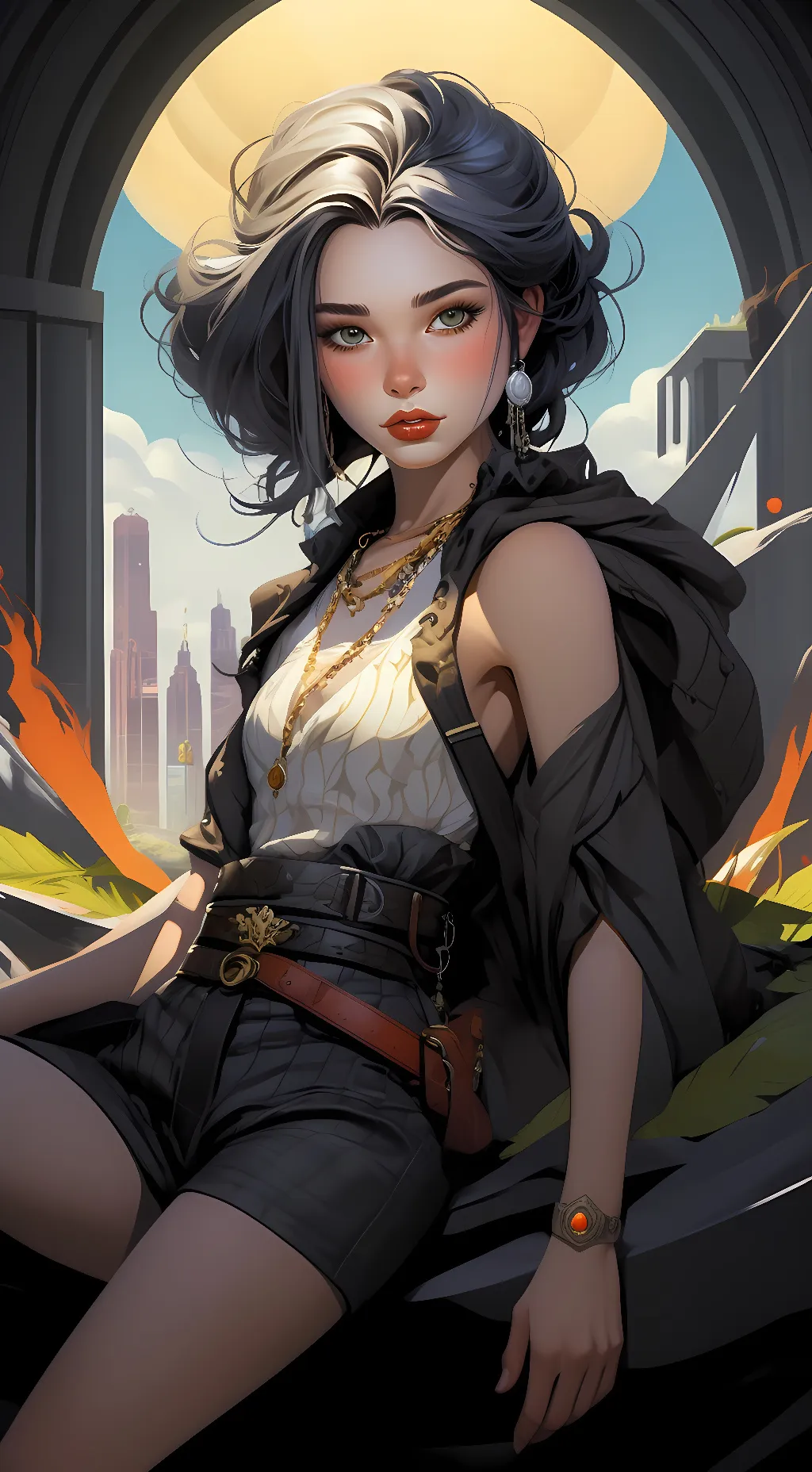 ai character: Ren background