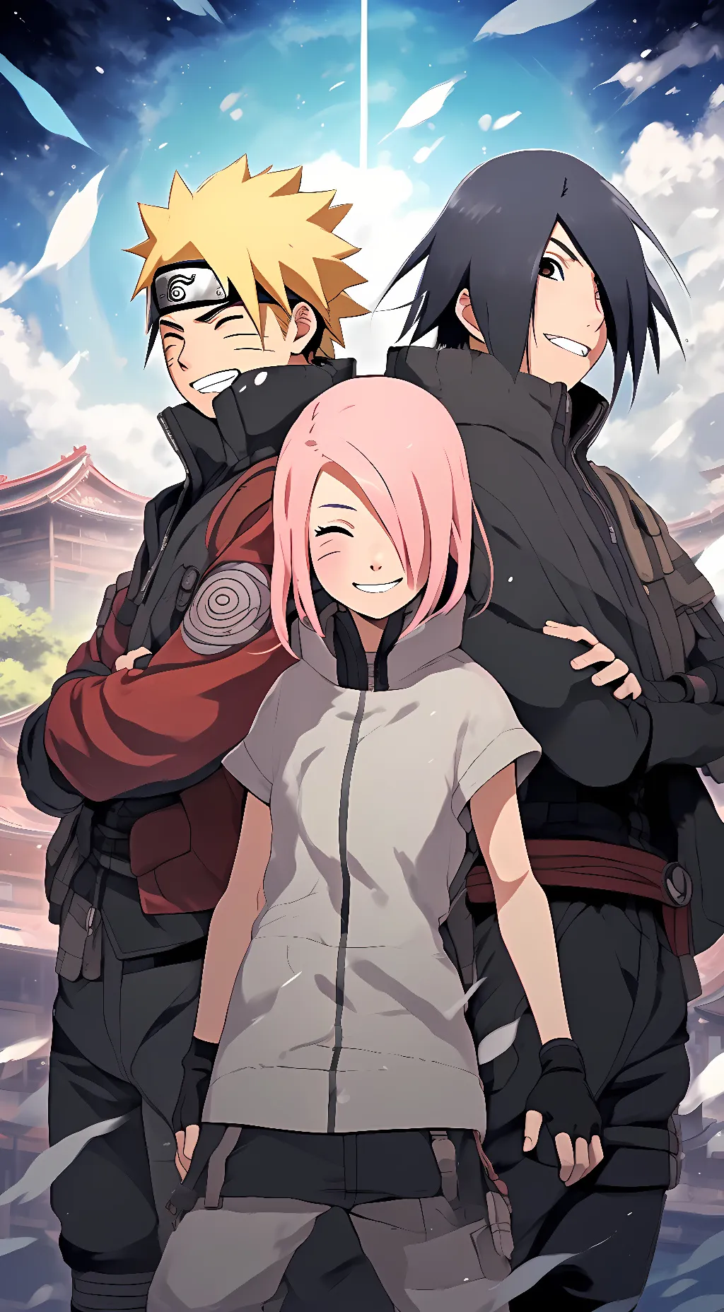 ai character: team 7 background