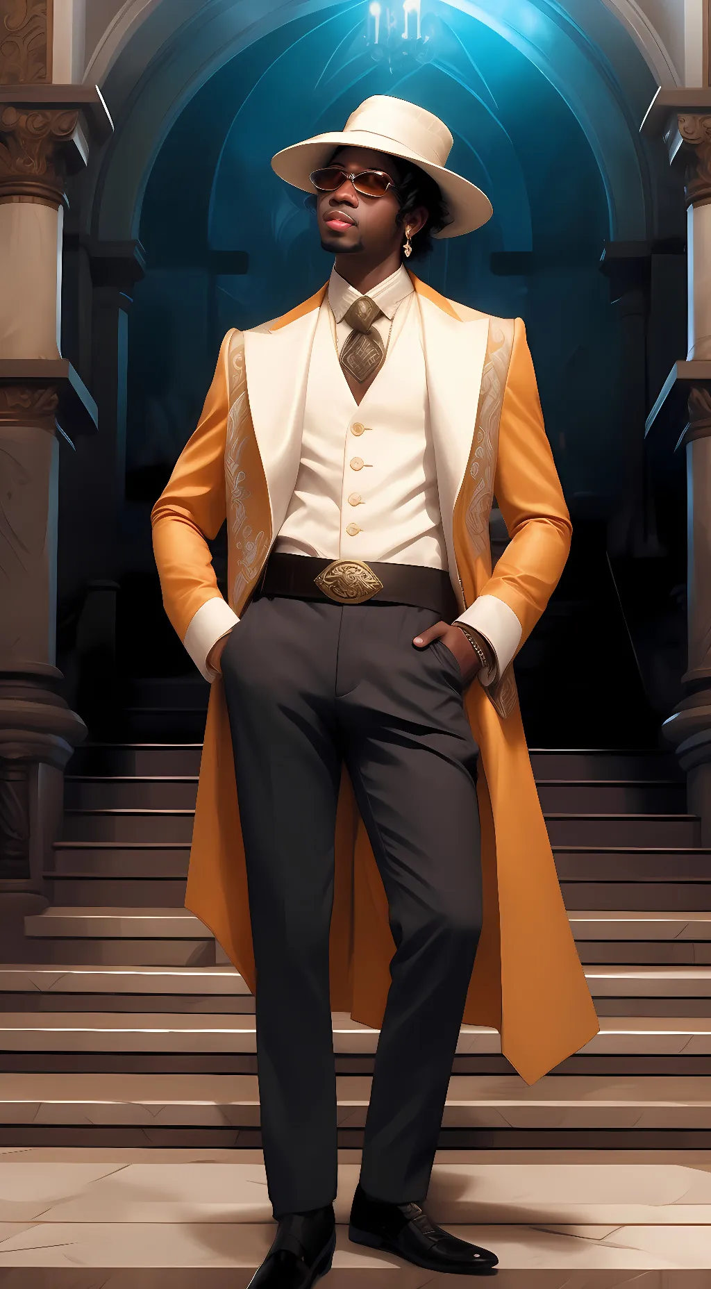 ai character: Teeko background