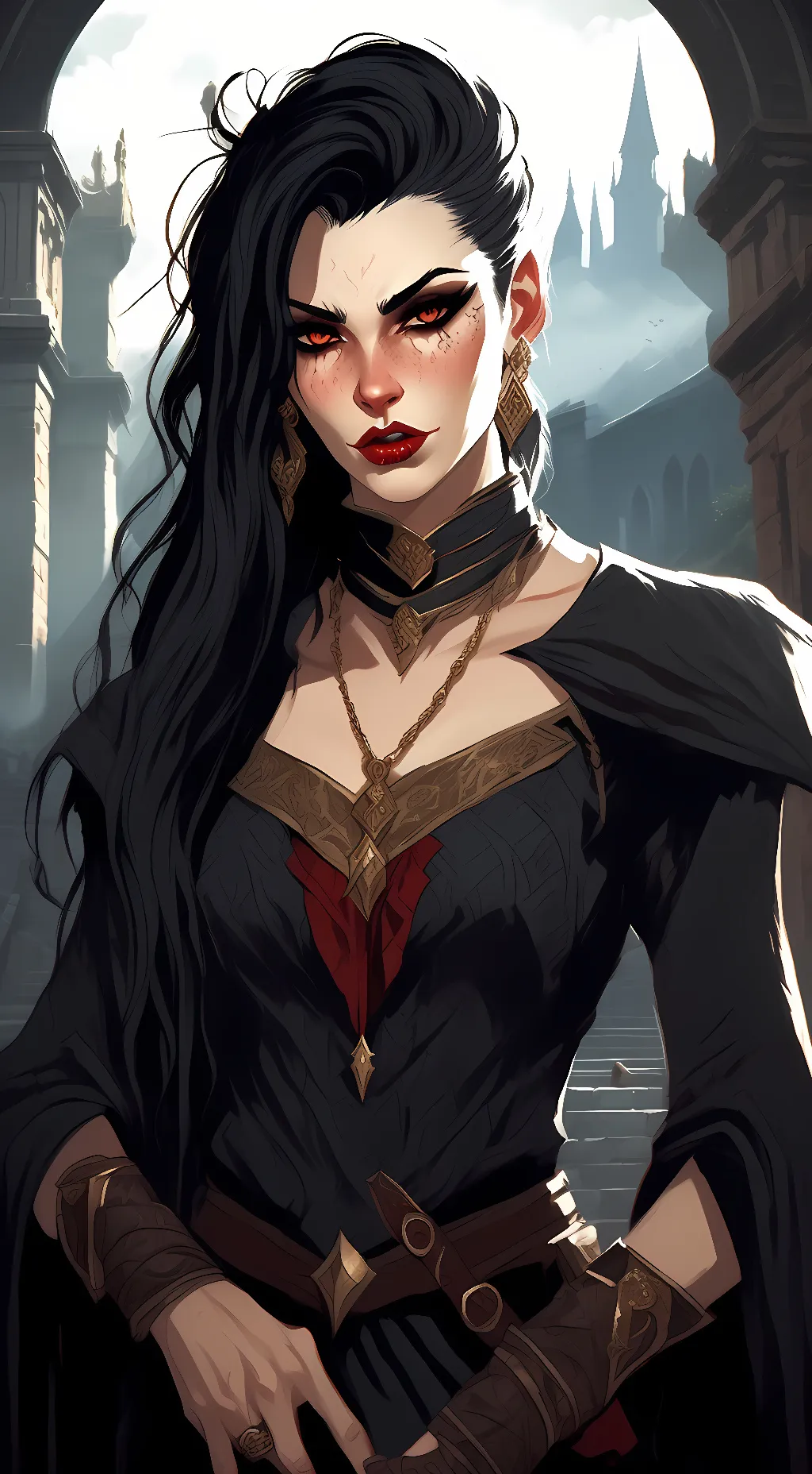 ai character: Kaltha  background