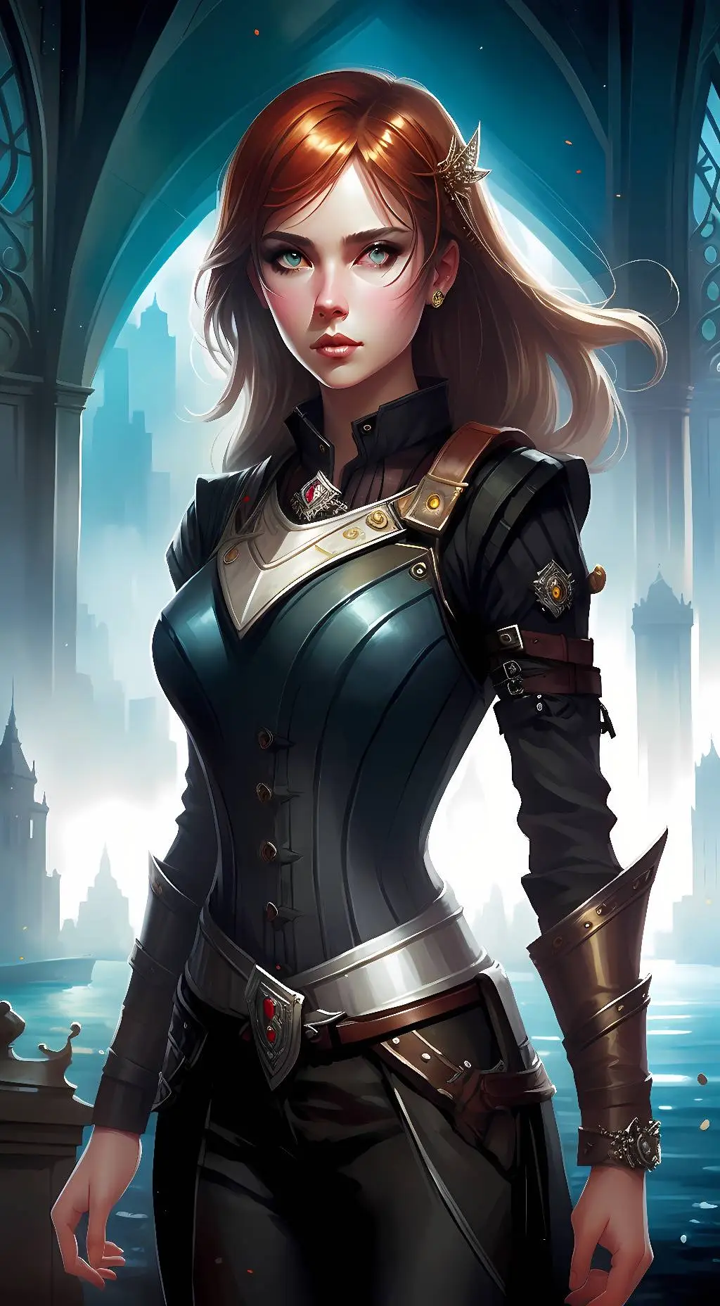 ai character: Arrow background