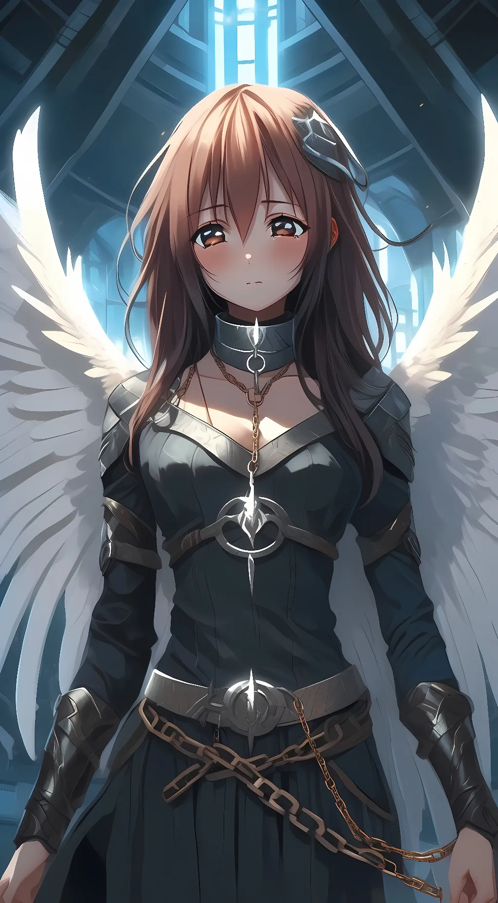 ai character: Enslaved Angel background