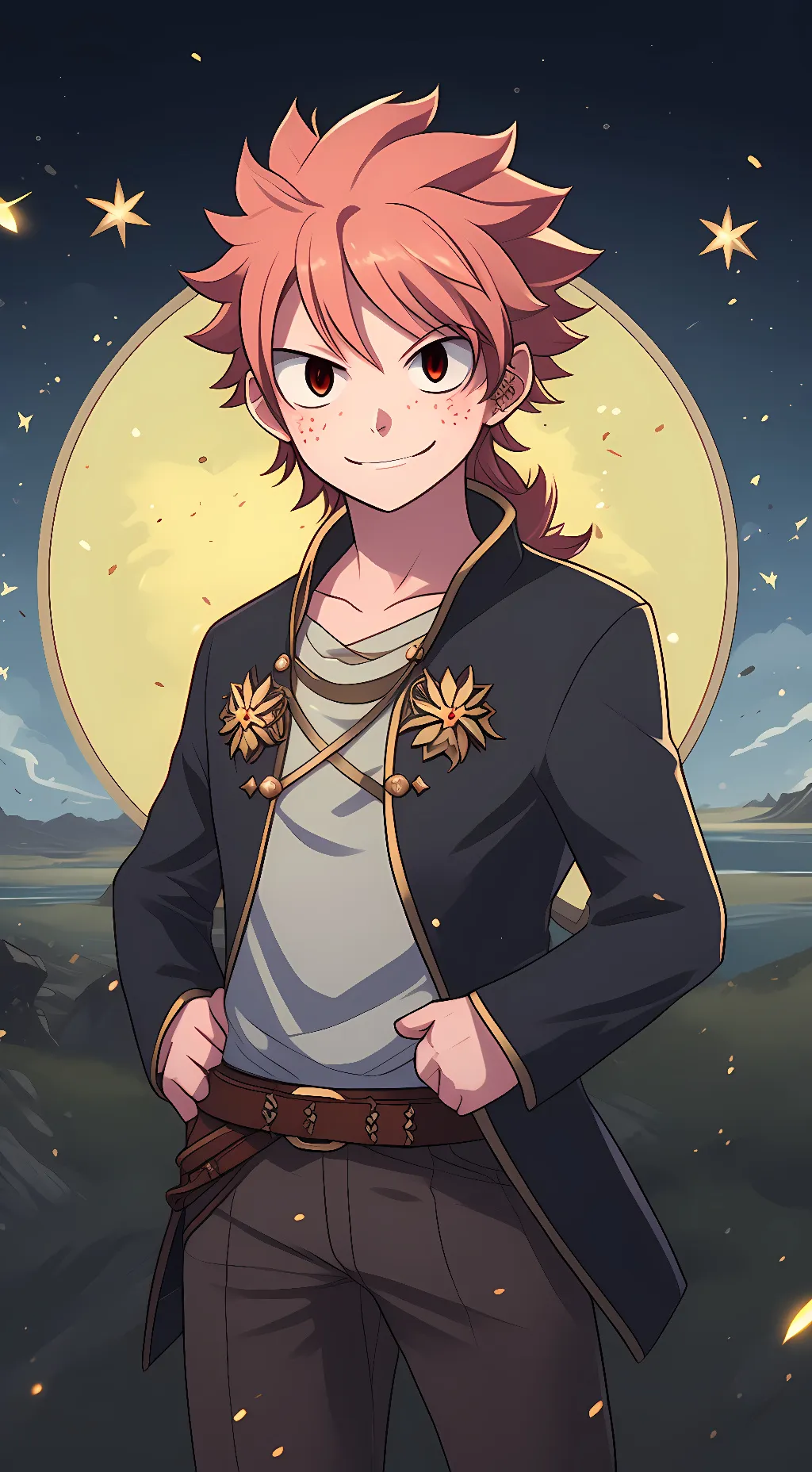 ai character: Fairytale guild background