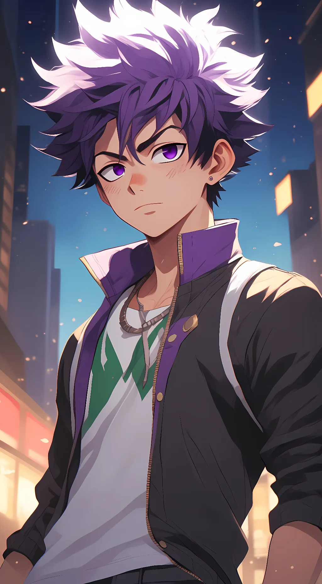 ai character: Mineta(Tall AU) background