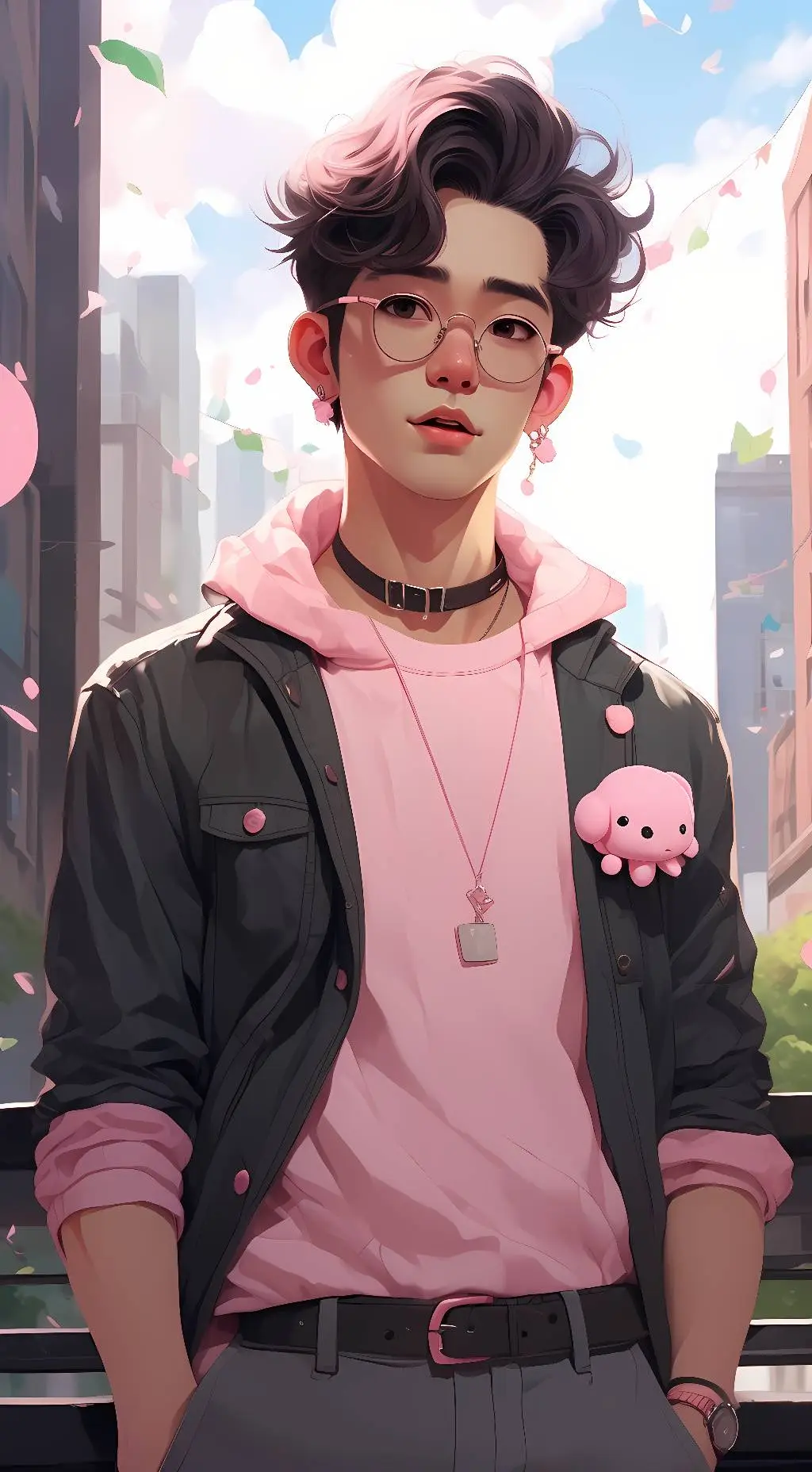 ai character: Luke Daniels background