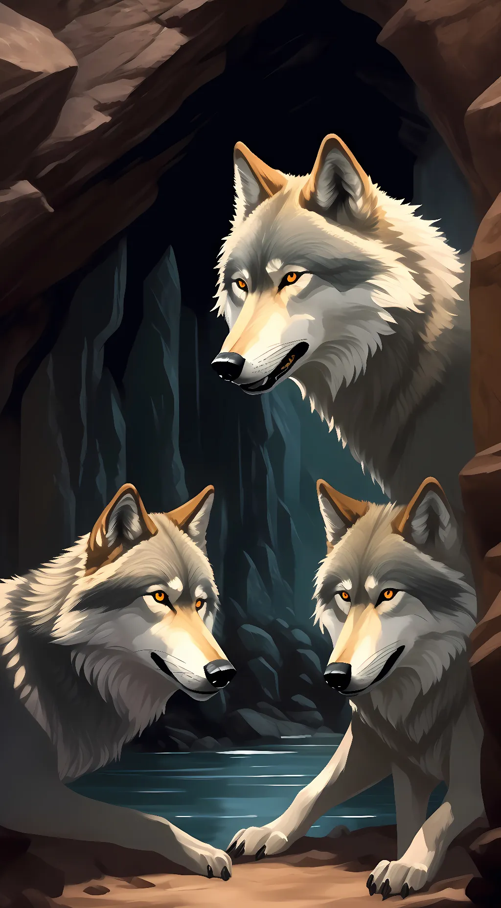 ai character: Star&Lunar&Talon background