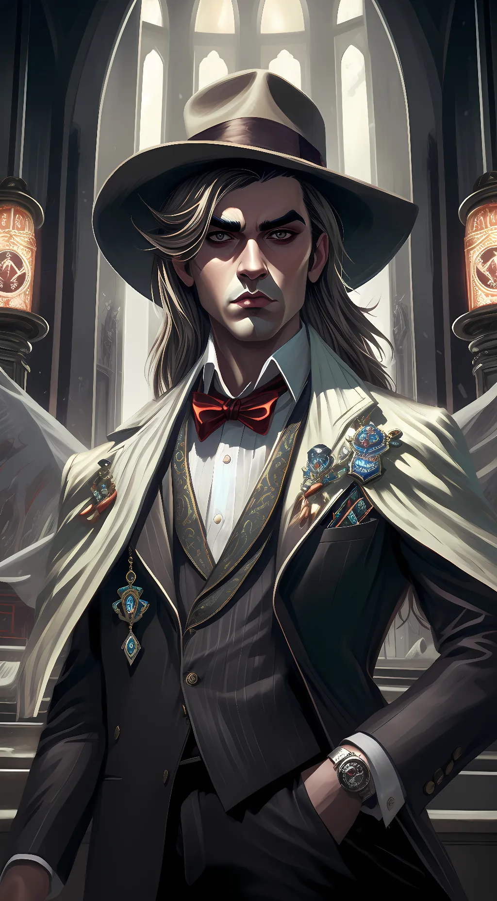 ai character: mr Aizawa background